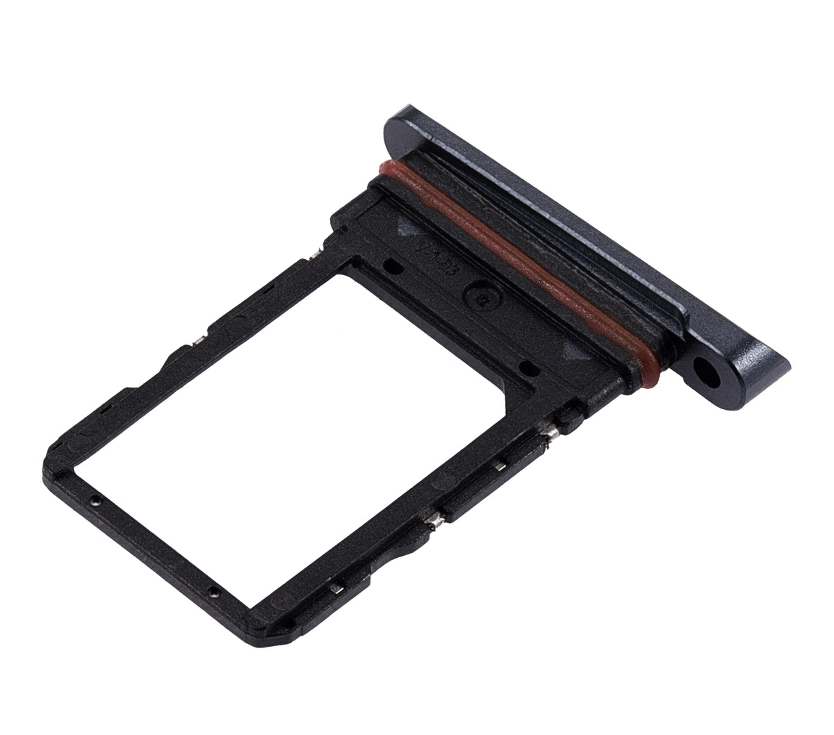 Single Sim Card Tray For Motorola Razr 5G (XT2251-1 / 2022) (Black) - Motorola replacement part image 4
