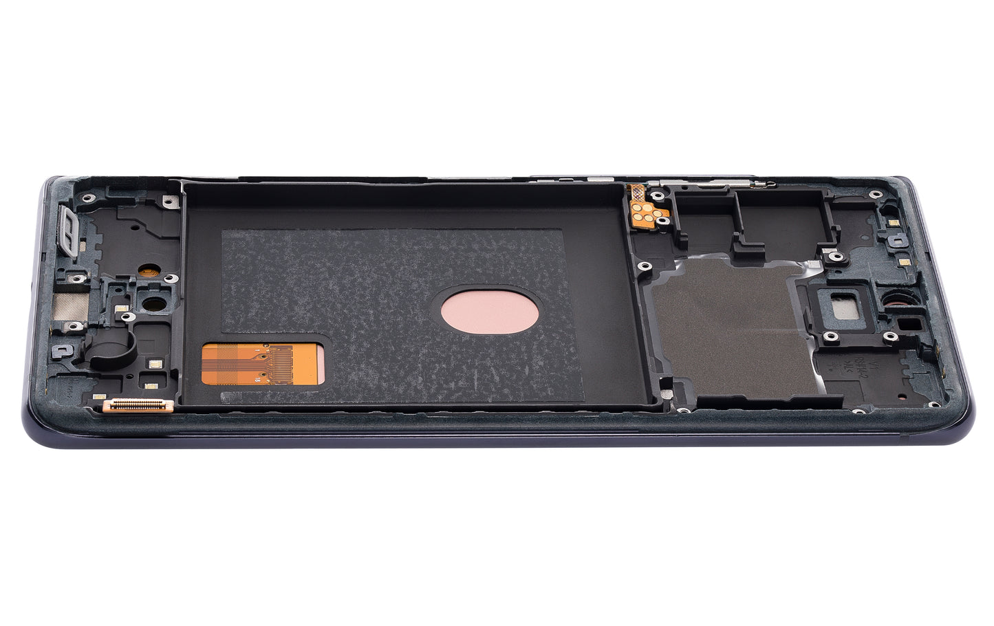 OLED Assembly With Frame For Samsung Galaxy S20 FE 4G / 5G (Aftermarket Plus) (Cloud Navy)