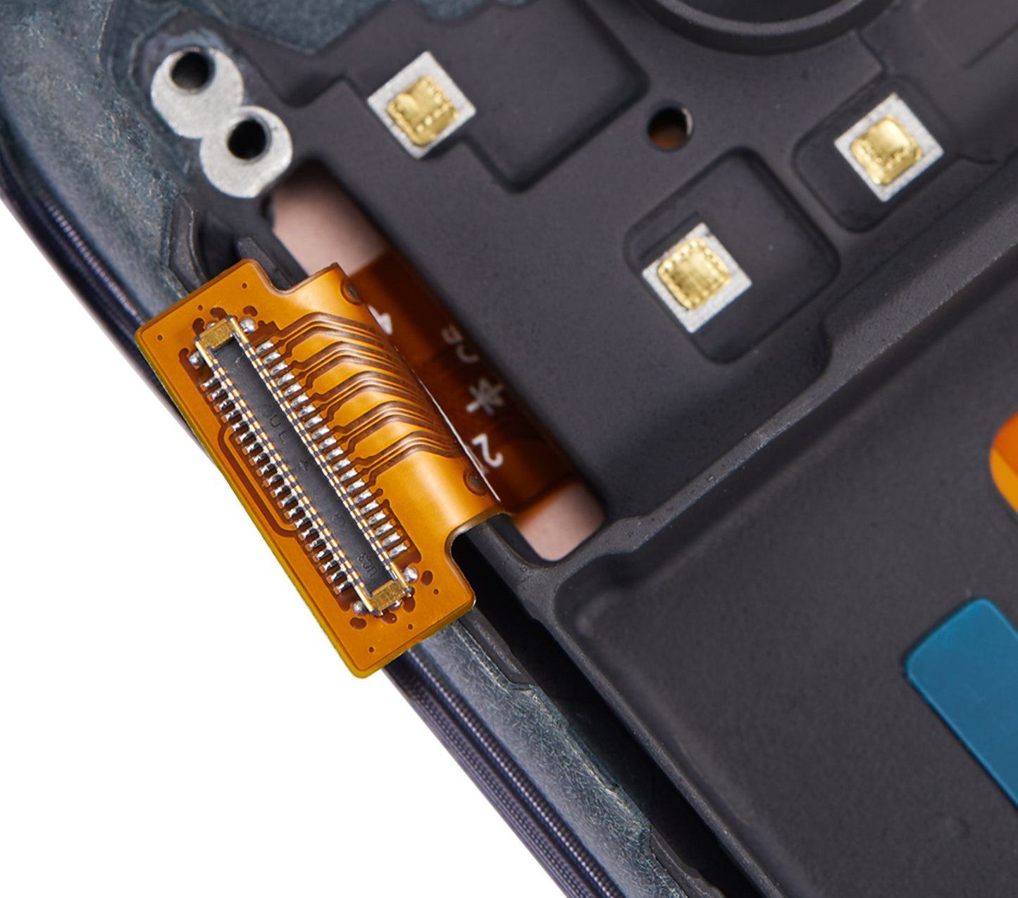 OLED Assembly With Frame For Samsung Galaxy S20 FE 4G / 5G (Aftermarket Plus) (Cloud Navy)