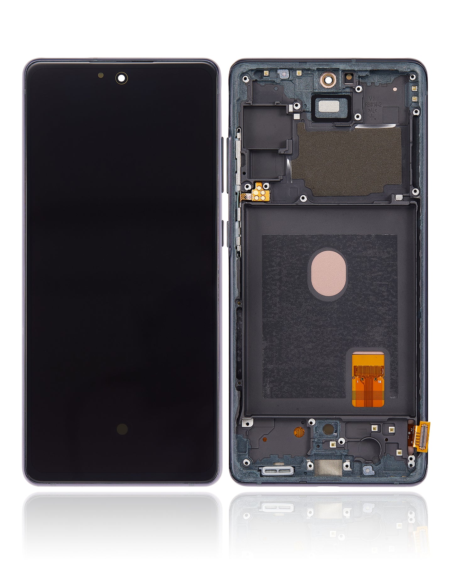 OLED Assembly With Frame For Samsung Galaxy S20 FE 4G / 5G (Aftermarket Plus) (Cloud Navy)