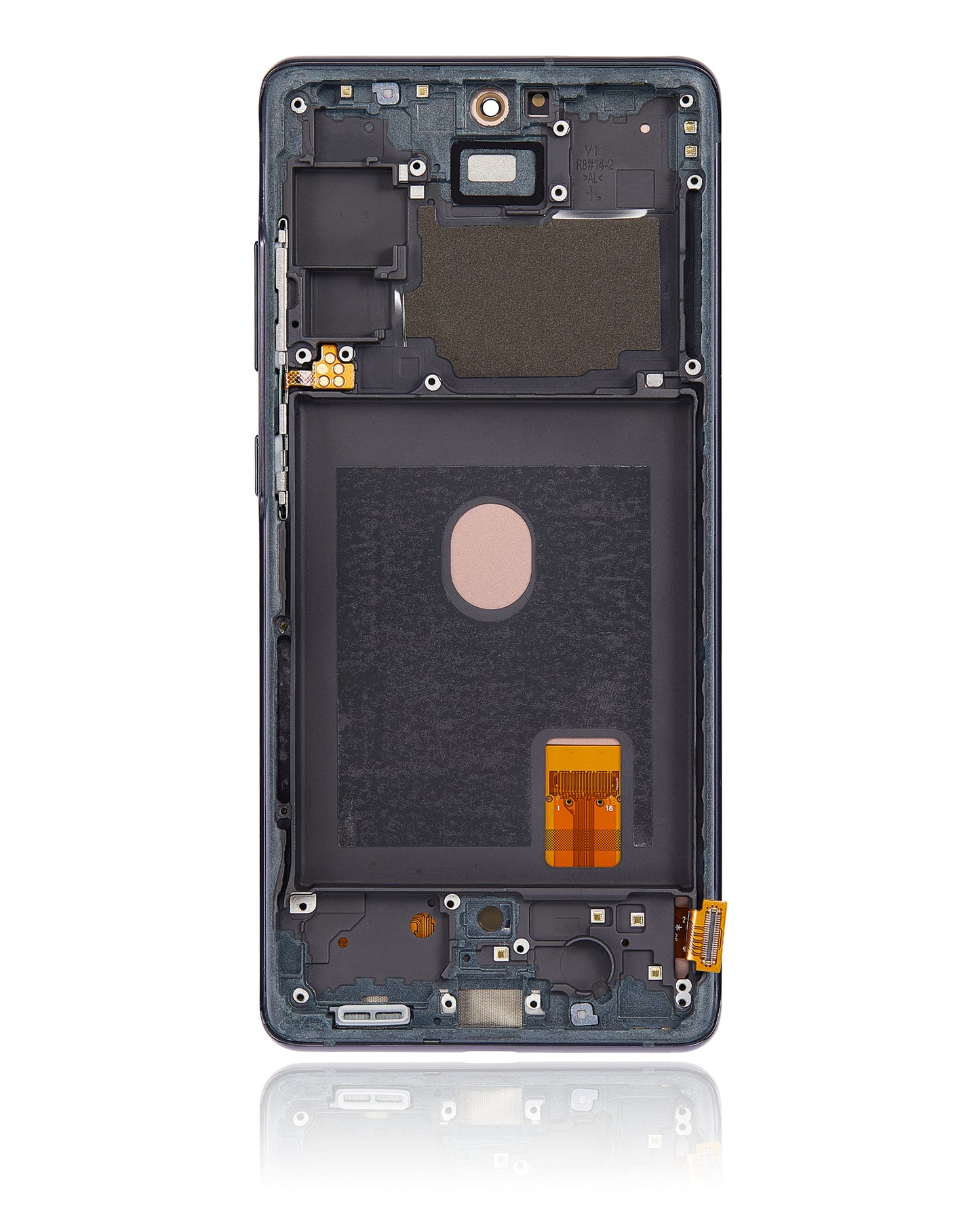 OLED Assembly With Frame For Samsung Galaxy S20 FE 4G / 5G (Aftermarket Plus) (Cloud Navy)