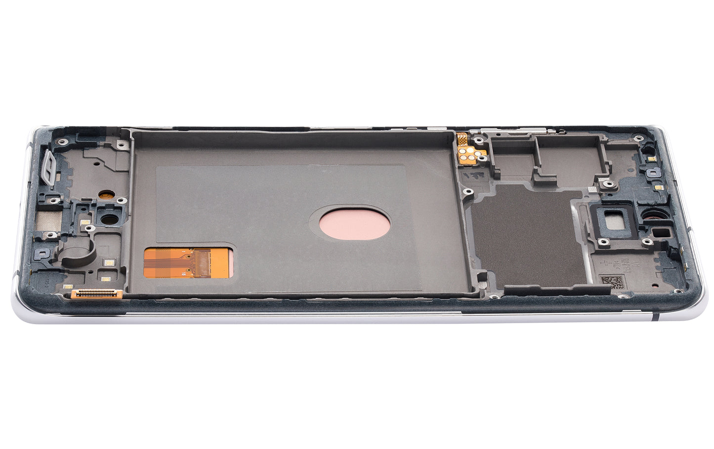 OLED Assembly With Frame For Samsung Galaxy S20 FE 4G / 5G (Aftermarket Plus) (Cloud White)