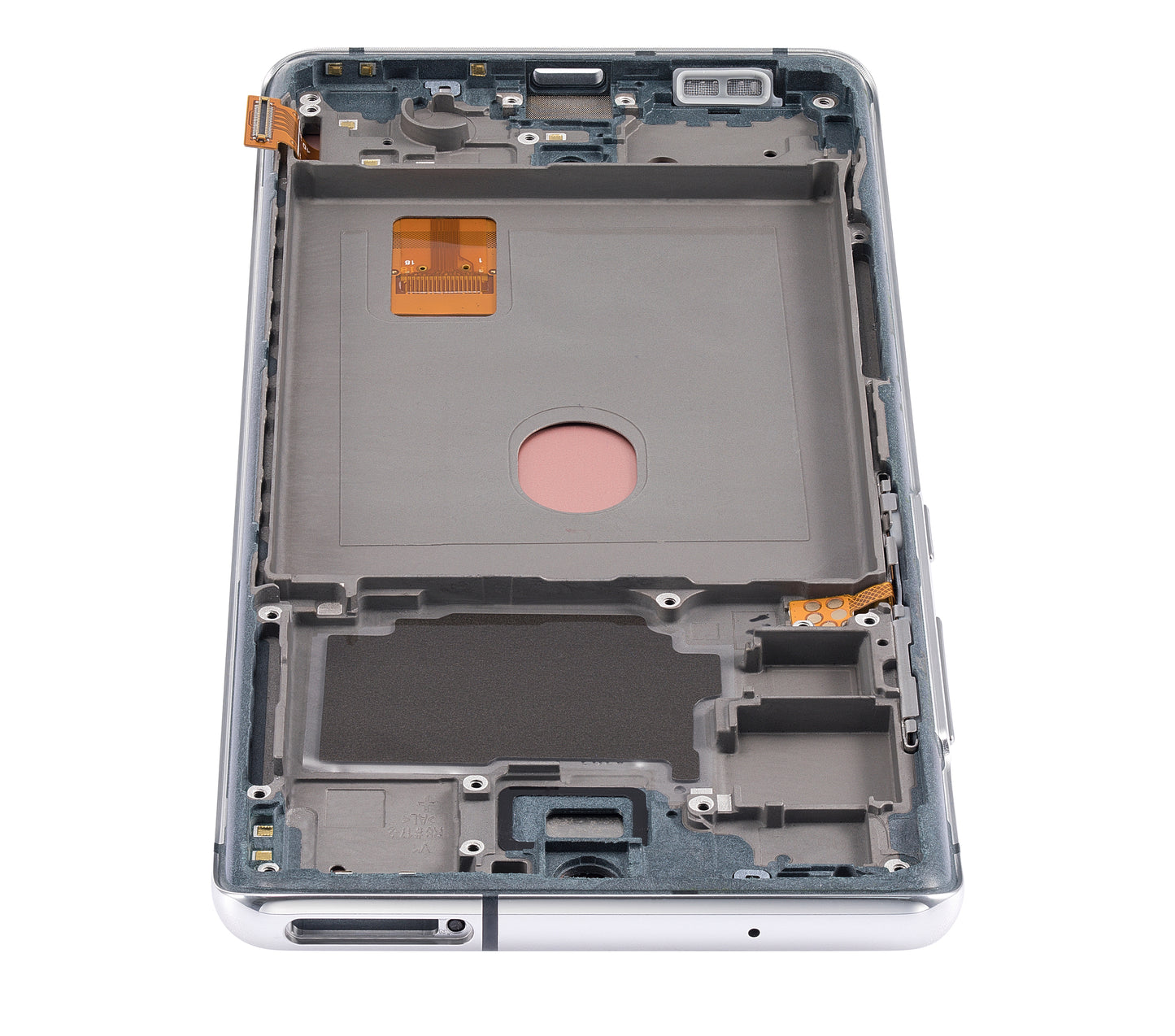 OLED Assembly With Frame For Samsung Galaxy S20 FE 4G / 5G (Aftermarket Plus) (Cloud White)