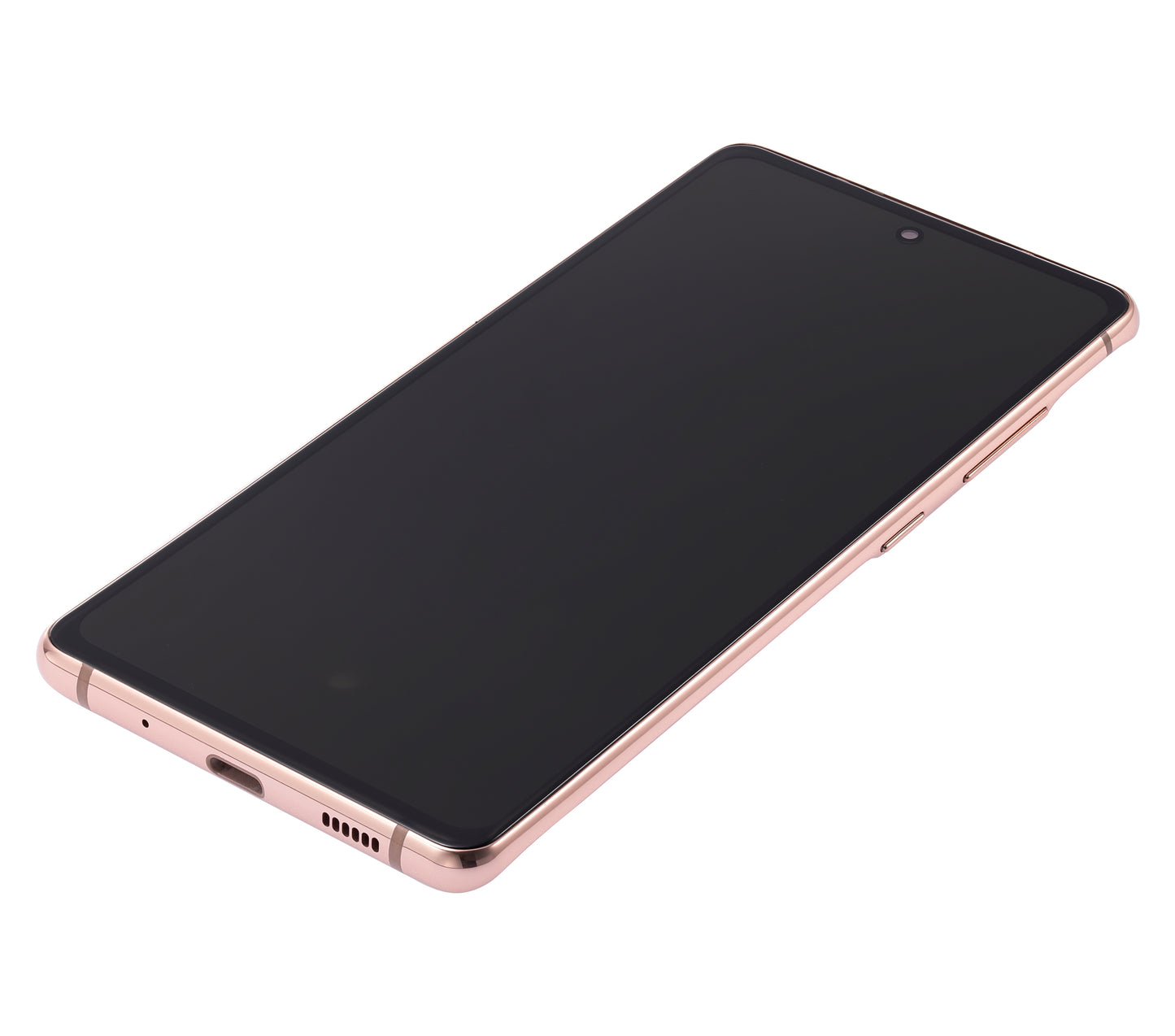 OLED Assembly With Frame For Samsung Galaxy S20 FE 4G / 5G (Aftermarket Plus) (Cloud Orange)