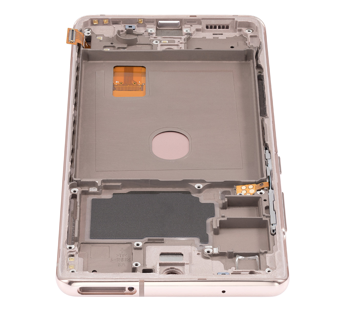 OLED Assembly With Frame For Samsung Galaxy S20 FE 4G / 5G (Aftermarket Plus) (Cloud Orange)