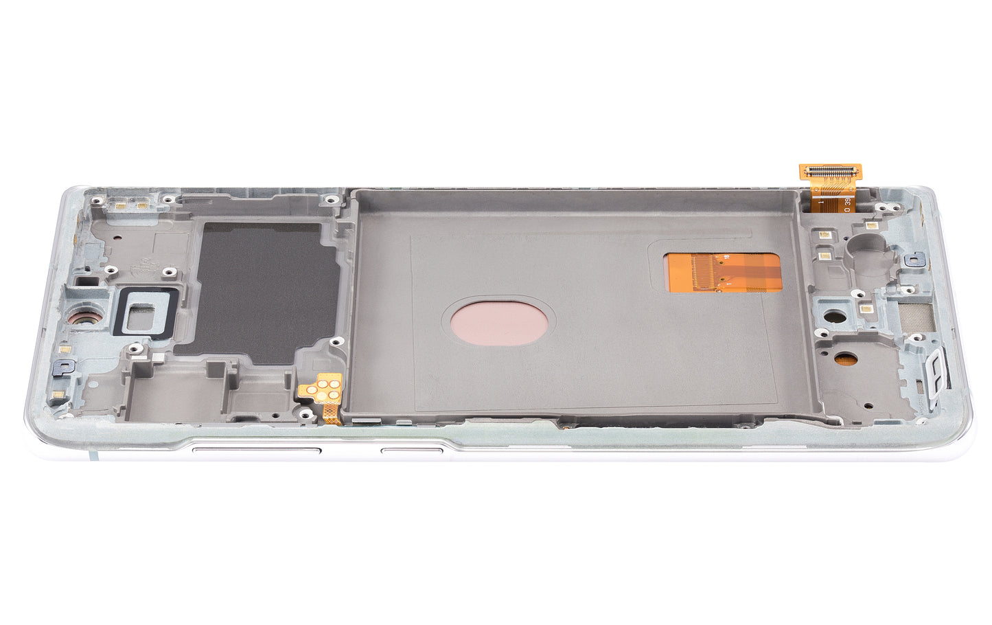 OLED Assembly With Frame For Samsung Galaxy S20 FE 4G / 5G (Aftermarket Plus) (Cloud Mint)