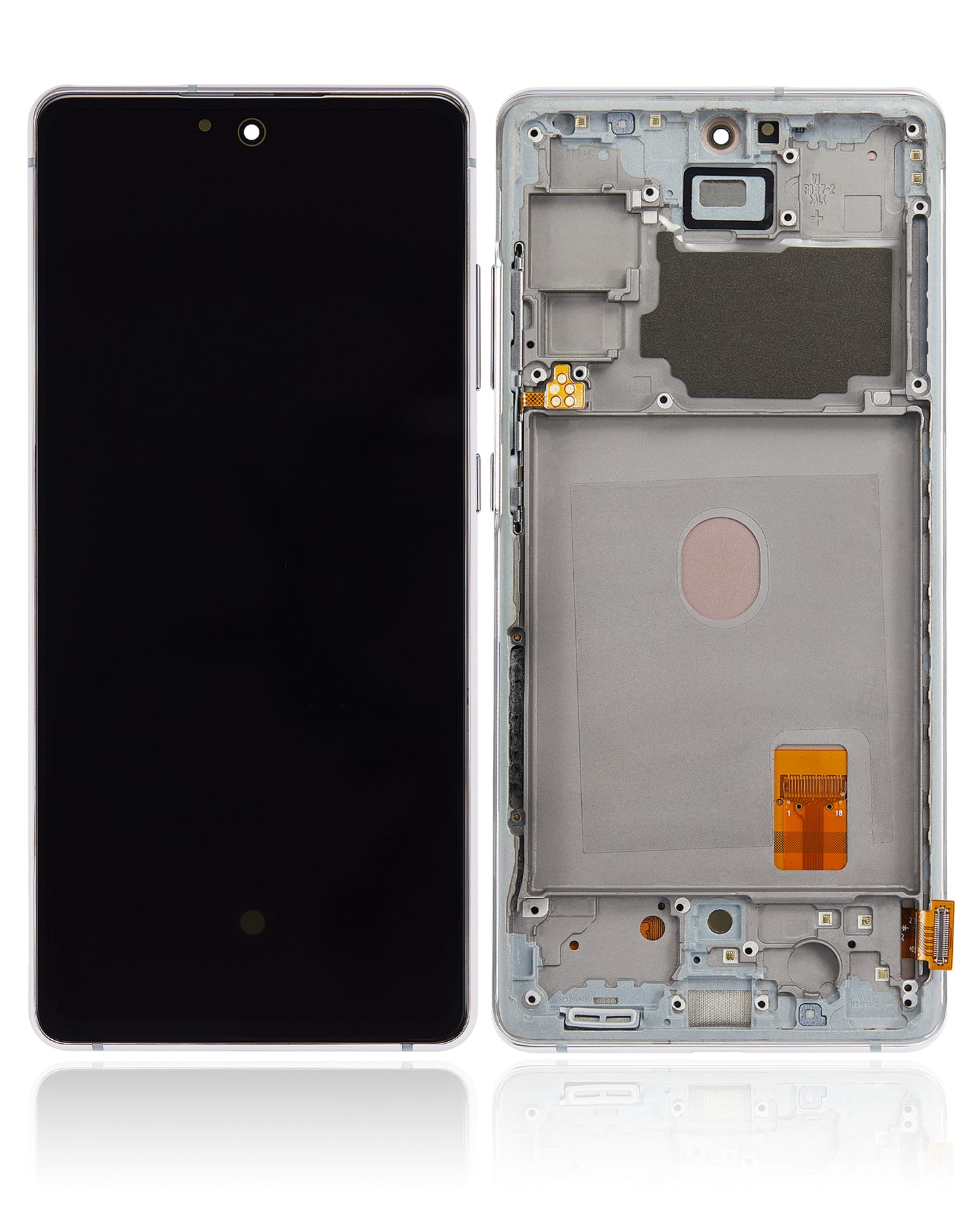 OLED Assembly With Frame For Samsung Galaxy S20 FE 4G / 5G (Aftermarket Plus) (Cloud Mint)
