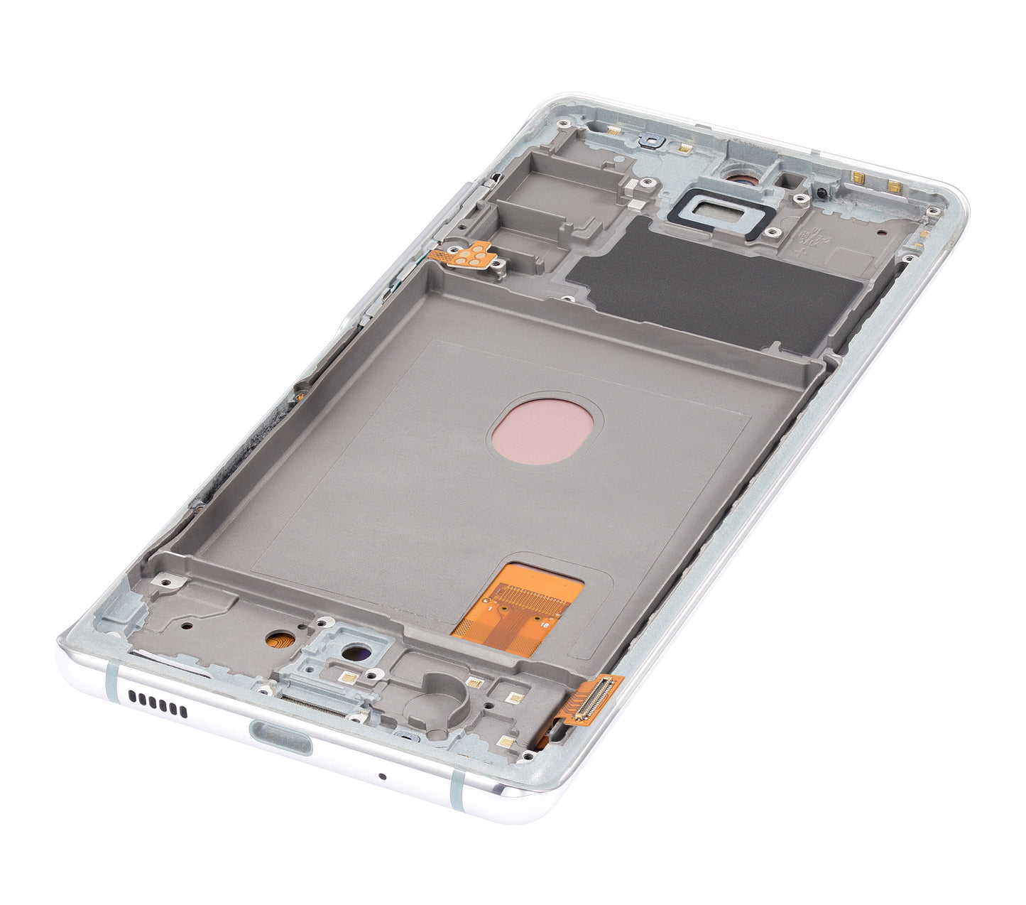 OLED Assembly With Frame For Samsung Galaxy S20 FE 4G / 5G (Aftermarket Plus) (Cloud Mint)