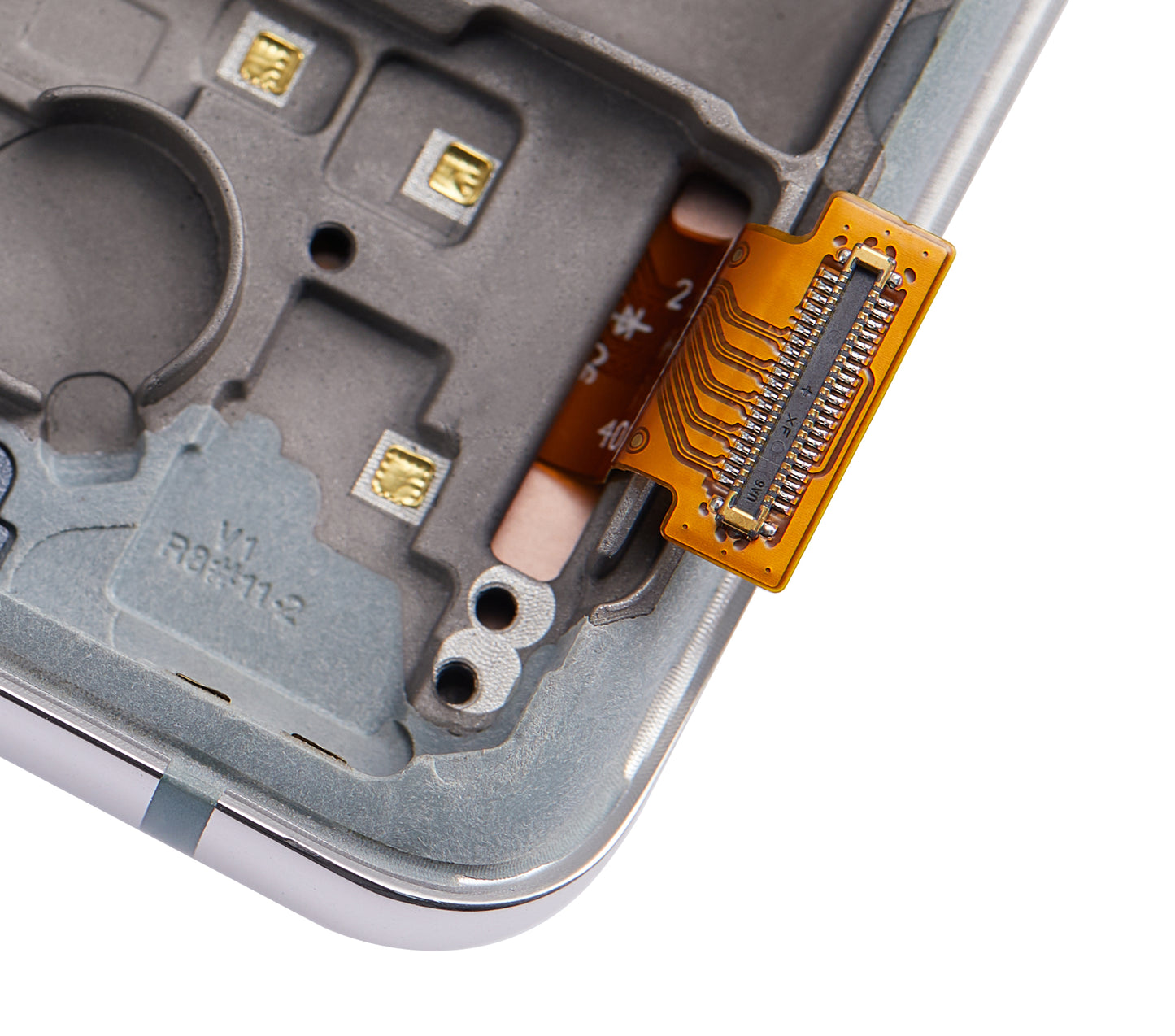 OLED Assembly With Frame For Samsung Galaxy S20 FE 4G / 5G (Aftermarket Plus) (Cloud Mint)
