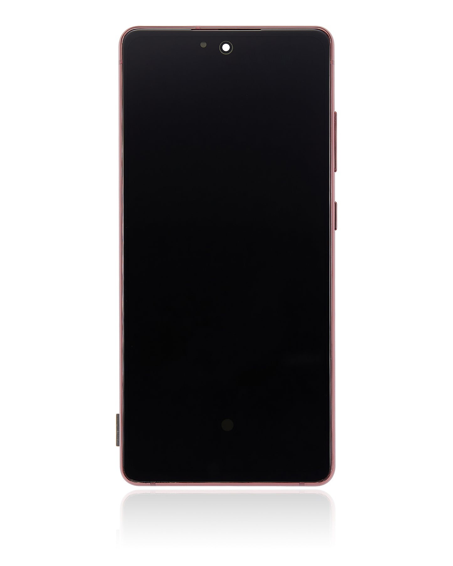OLED Assembly With Frame For Samsung Galaxy S20 FE 4G / 5G (Aftermarket Plus) (Cloud Red)