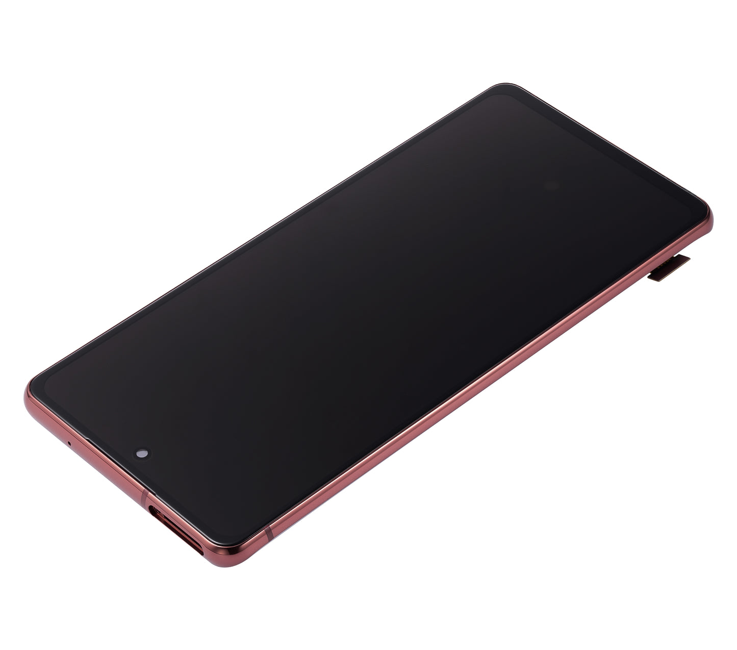 OLED Assembly With Frame For Samsung Galaxy S20 FE 4G / 5G (Aftermarket Plus) (Cloud Red)