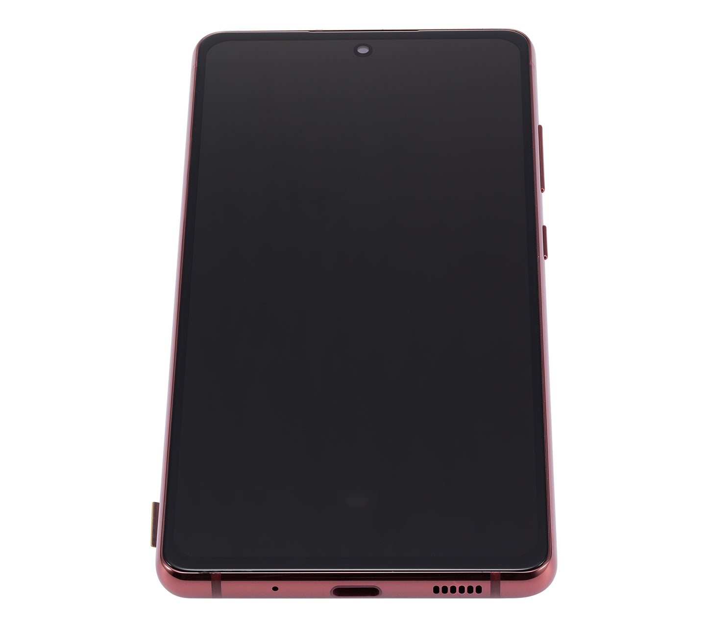 OLED Assembly With Frame For Samsung Galaxy S20 FE 4G / 5G (Aftermarket Plus) (Cloud Red)