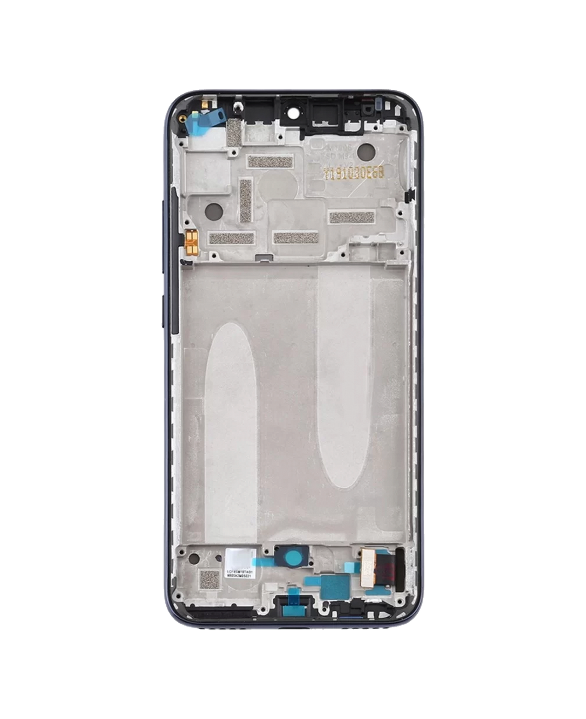 OLED Assembly With Frame For Xiaomi Mi A3 (Refurbished) (Black) - repair component detail image SKU 107082076702 - image 2