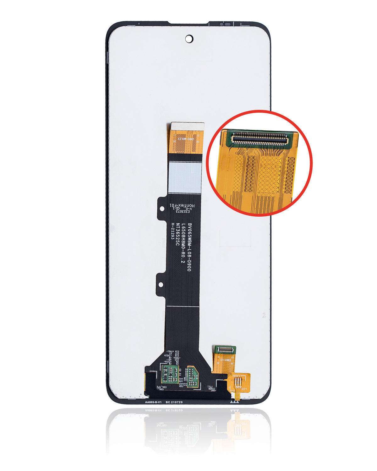 LCD Assembly Without Frame for Moto E40 (XT2159 / 2021) - Motorola screen replacement part, SKU 107082077601, product image 7