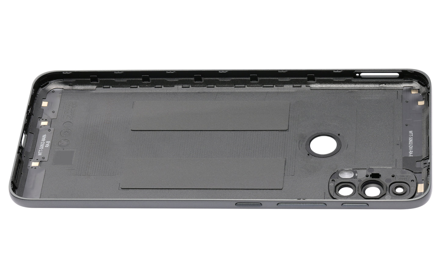 Back cover Glass For Motorola Moto E40 (XT2159 / 2021) (Carbon Gray) - image 5