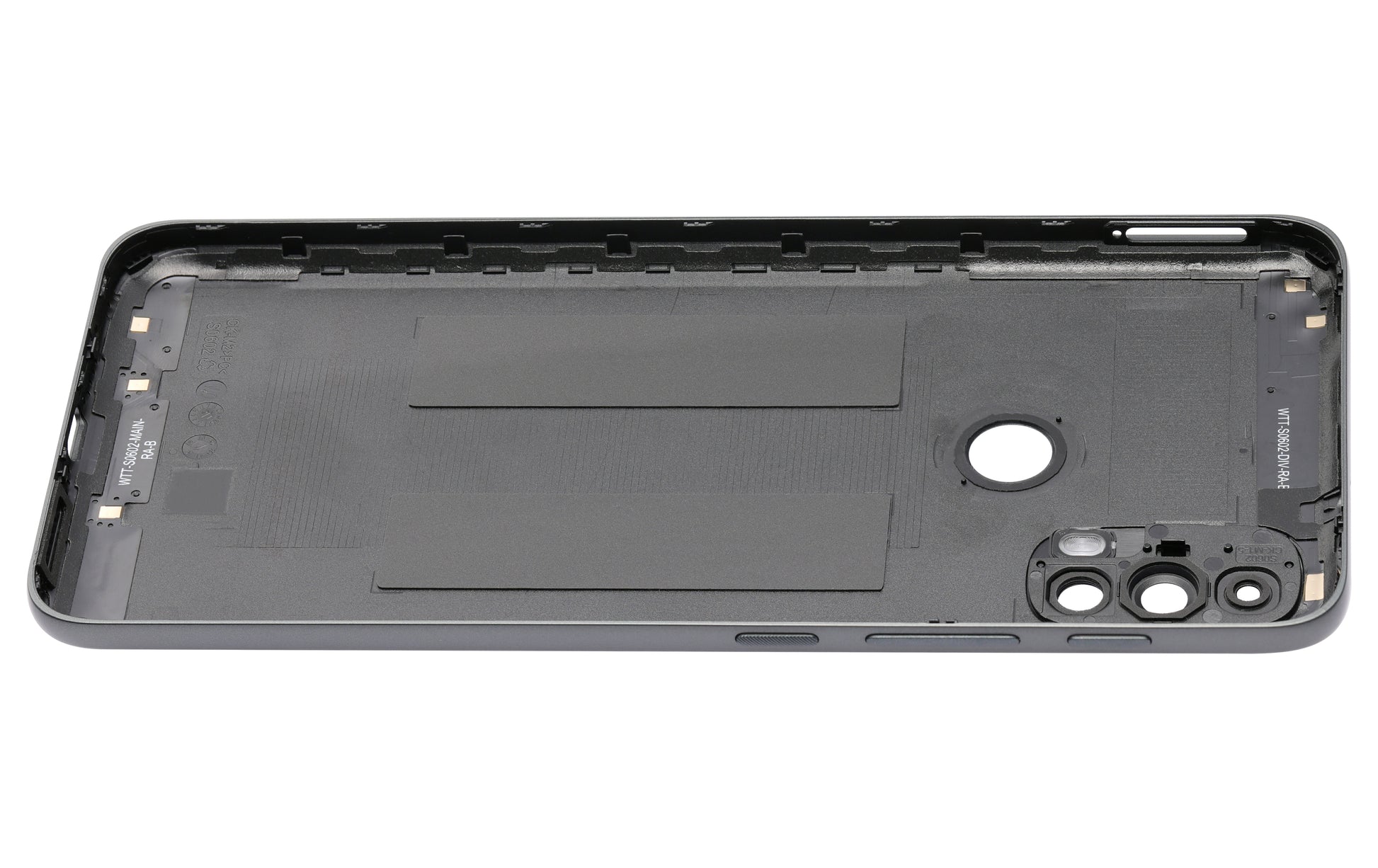 Back cover Glass For Motorola Moto E40 (XT2159 / 2021) (Carbon Gray) - image 5