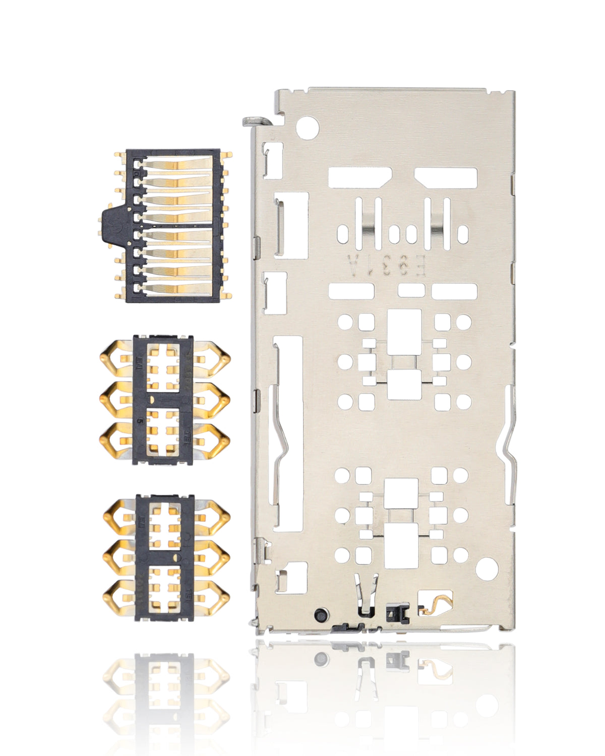Sim Card Reader for Moto E40 (XT2159 / 2021) - Motorola SIM replacement part, SKU 107082077624, replacement part view 3