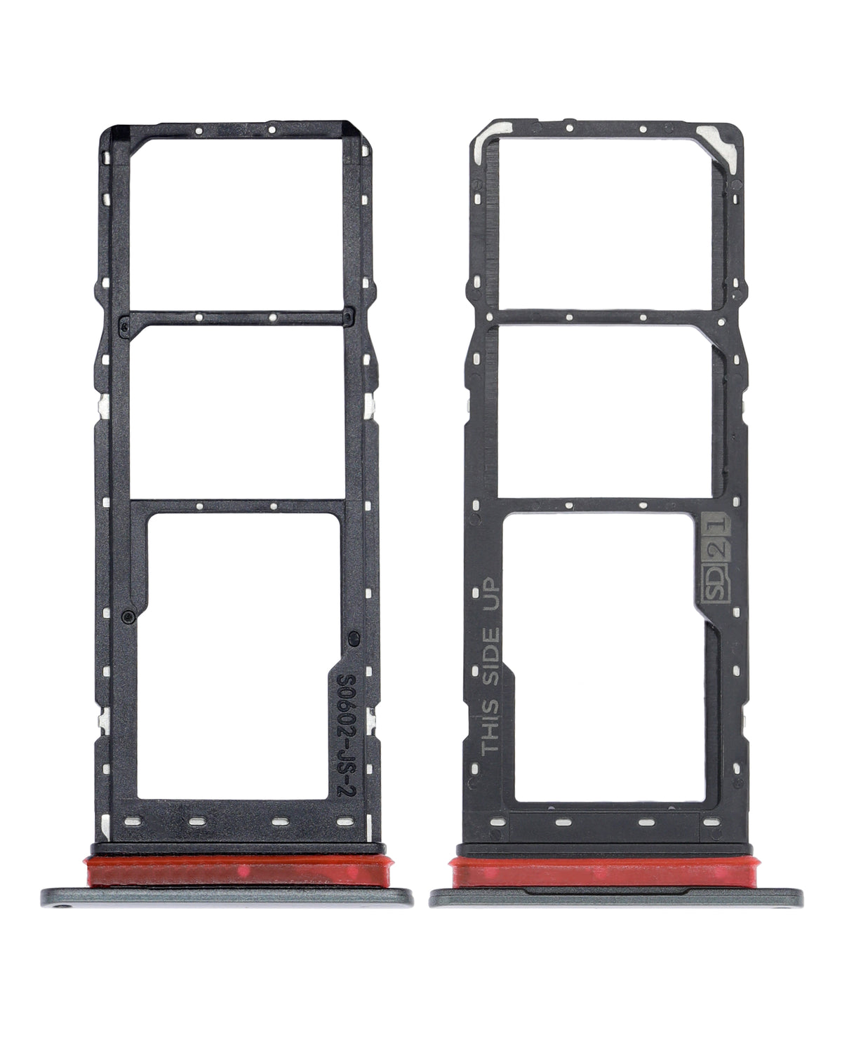 Dual Sim Card Tray for Moto E40 (XT2159 / 2021) - Motorola SIM replacement part, SKU 107082077631, repair component view 2