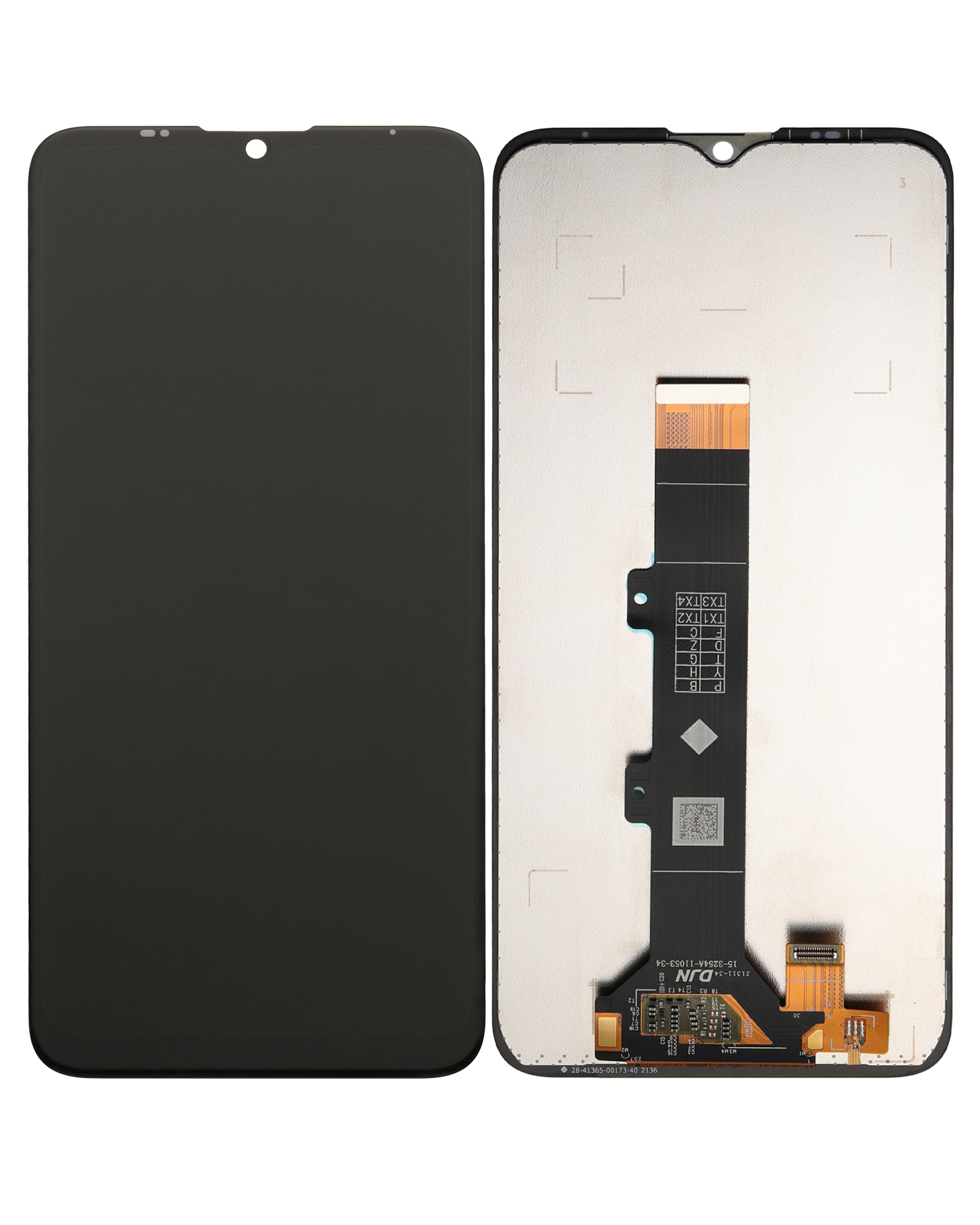LCD Assembly Without Frame for Moto E20 (XT2155 / 2021) - Motorola screen replacement part, SKU 107082077701, product detail view 6