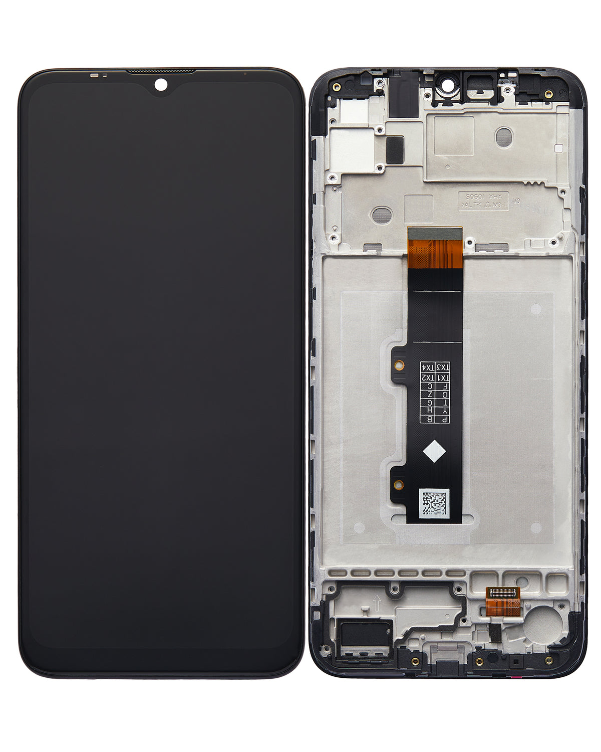 LCD Assembly With Frame for Moto E20 (XT2155 / 2021) - Motorola screen replacement part, SKU 107082077702, product detail view 6