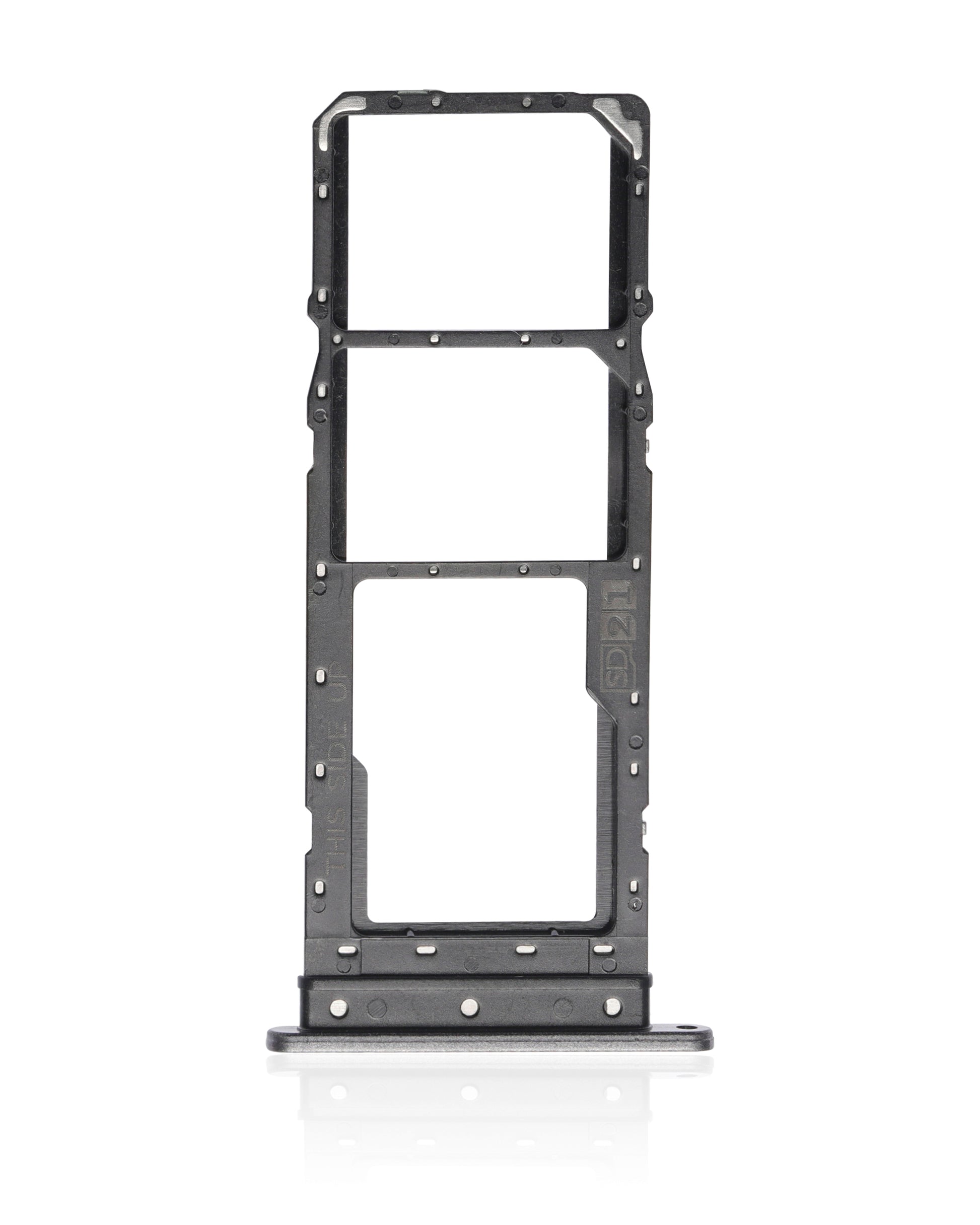 Dual Sim Card Tray for Moto E20 (XT2155 / 2021) - Motorola SIM replacement part, SKU 107082077726, replacement part view 3