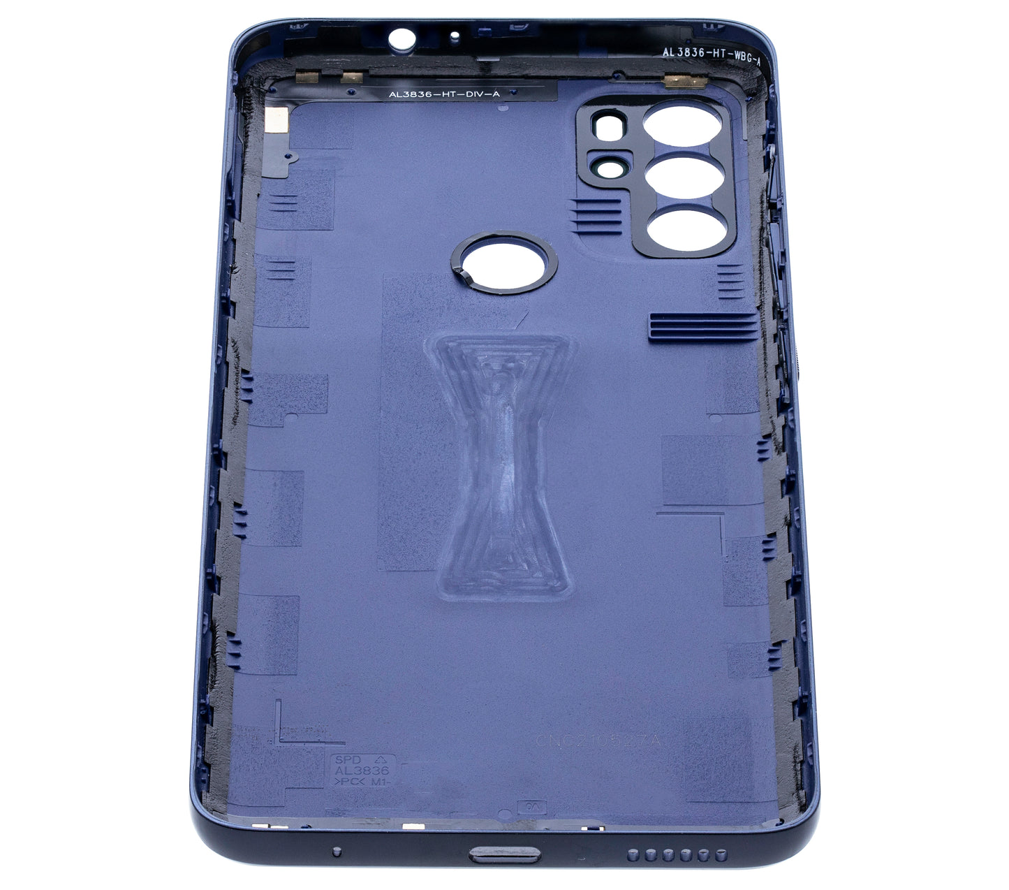 Back cover Glass For Motorola Moto G60S (XT2133 / 2021) (Blue) replacement part for compatible Motorola phone, SKU 107082077820, product image 2