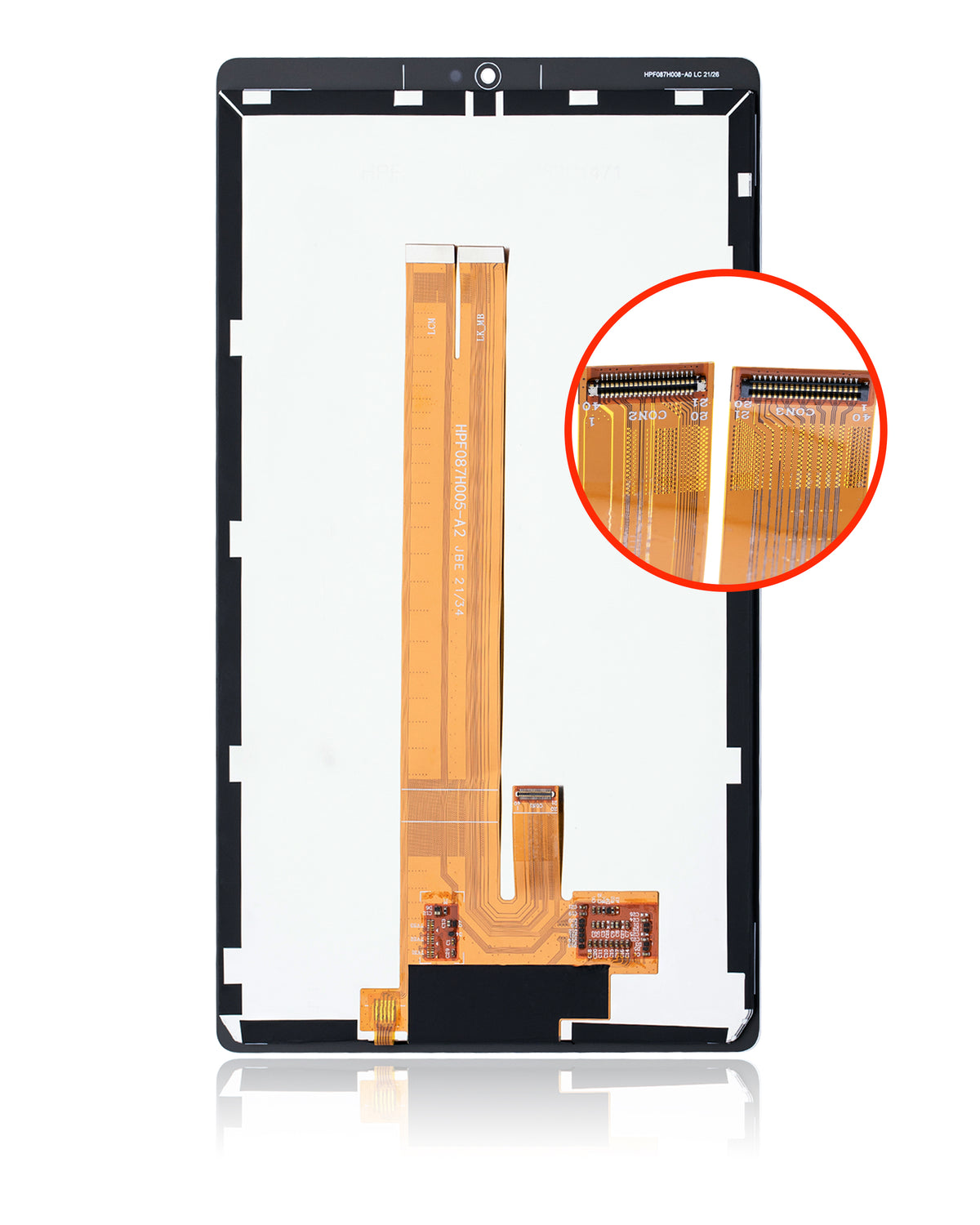 LCD Assembly Without Frame For Samsung Galaxy Tab A7 Lite 8.7" (2021) (T220) (WiFi Version) (Refurbished) (White) - Samsung Galaxy Tab A7 Lite 8.7" (2021) Replacement Parts - SKU 107082077902 - product image 7