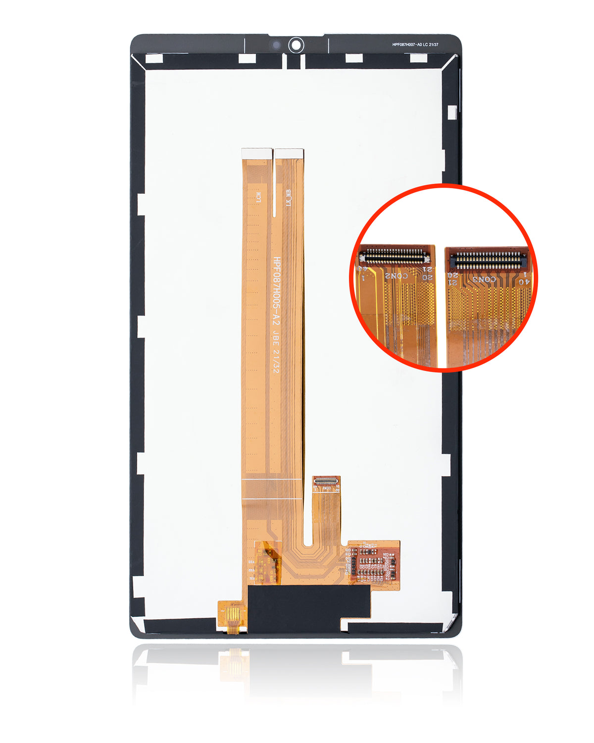 LCD Assembly Without Frame For Samsung Galaxy Tab A7 Lite 8.7" (2021) (T225 / T227) (Cellular Version) (Refurbished) (White) - Samsung Galaxy Tab A7 Lite 8.7" (2021) Replacement Parts - SKU 107082077904 - product image 7