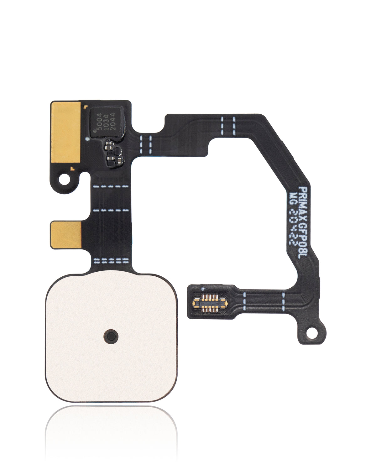Fingerprint Reader With Flex Cable For Google Pixel 5A 5G (White) - replacement component detail view