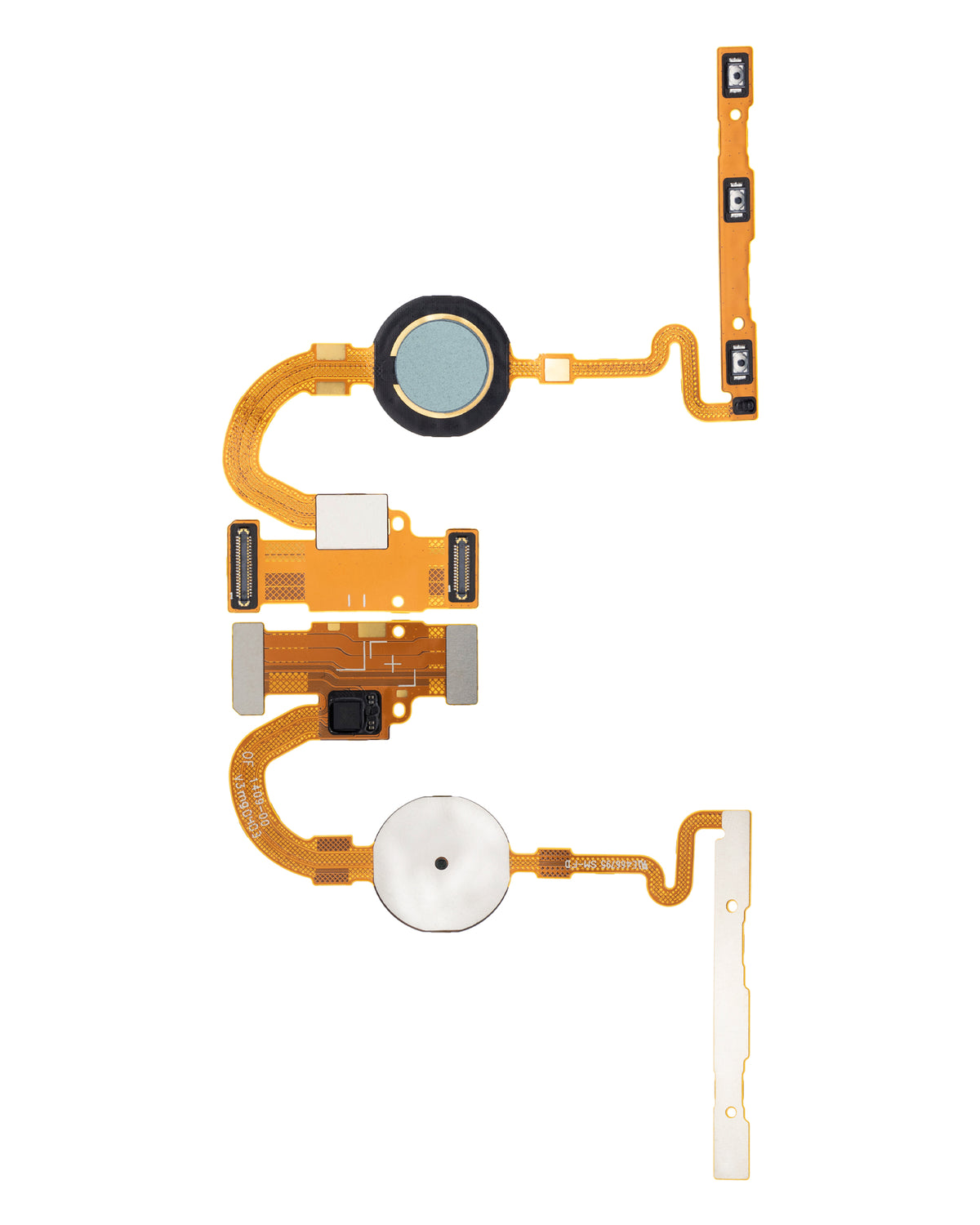 Fingerprint Reader With Flex Cable For Google Pixel 5 (Sorta Sage) - repair component alternate view