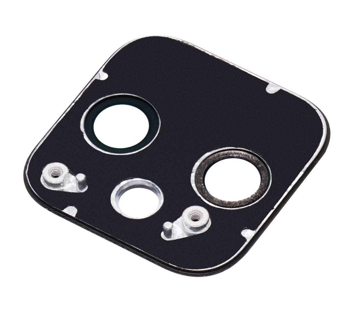 Back Camera Lens With Bracket For Google Pixel 5A 5G (Mostly Black) - phone repair part close-up