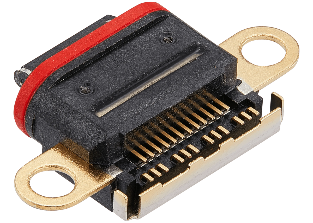 Charging Port Only For Google Pixel 5 / 5A 5G (Soldering Required) - replacement part additional angle