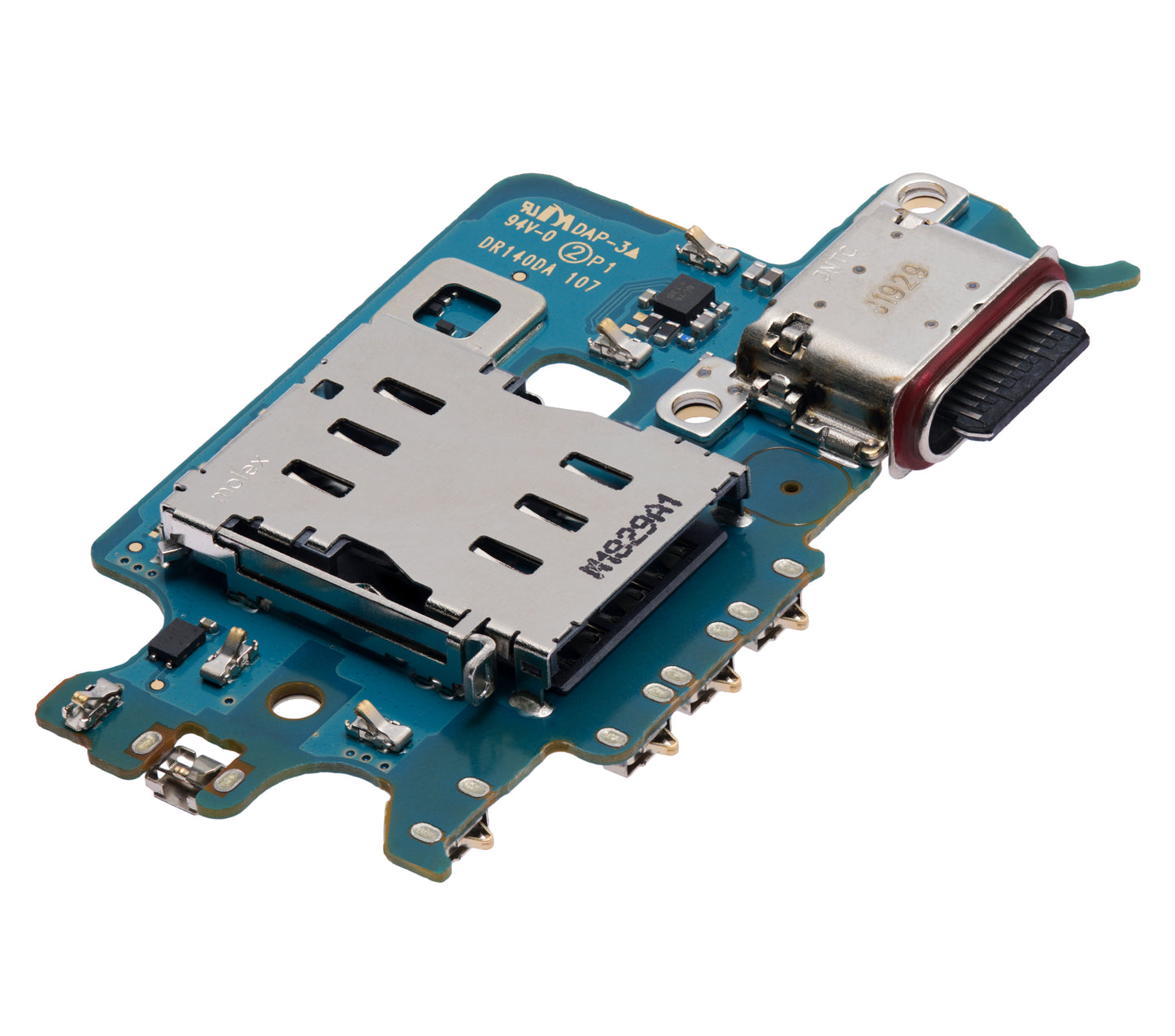 Charging Port Board With Sim Card Reader For Samsung Galaxy S22 5G (S901U) (US Version) (Premium)