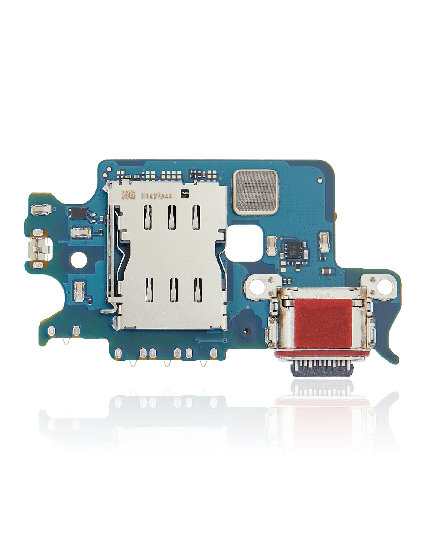 Charging Port Board With Sim Card Reader For Samsung Galaxy S22 5G (S901B) (International Version) (Premium)