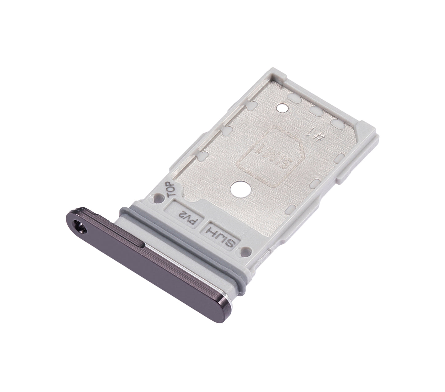 Dual Sim Card Tray For Samsung Galaxy S22 Ultra (Phantom Black)