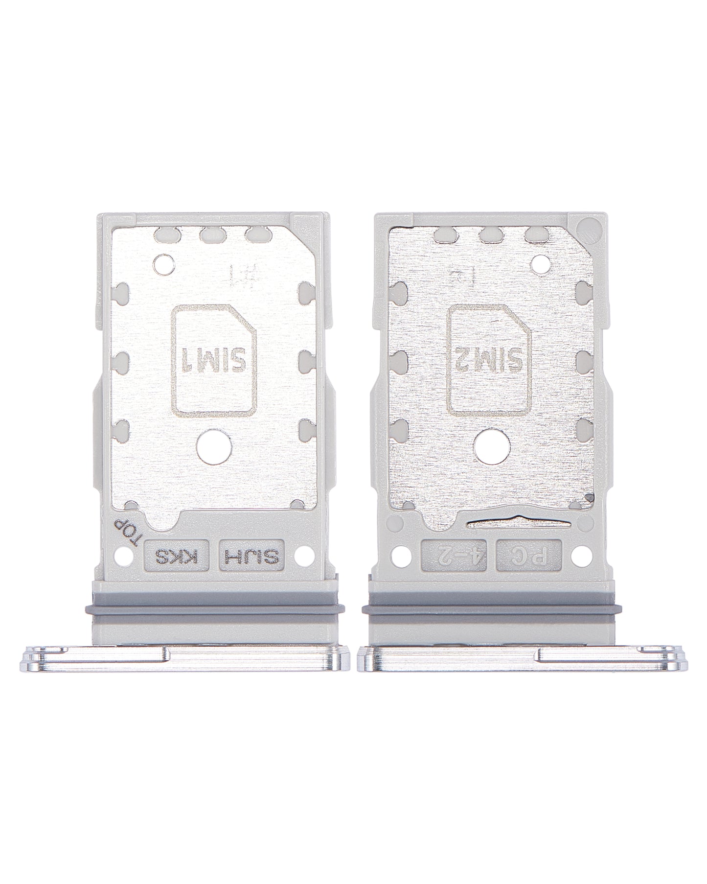 Dual Sim Card Tray For Samsung Galaxy S22 Ultra (White)
