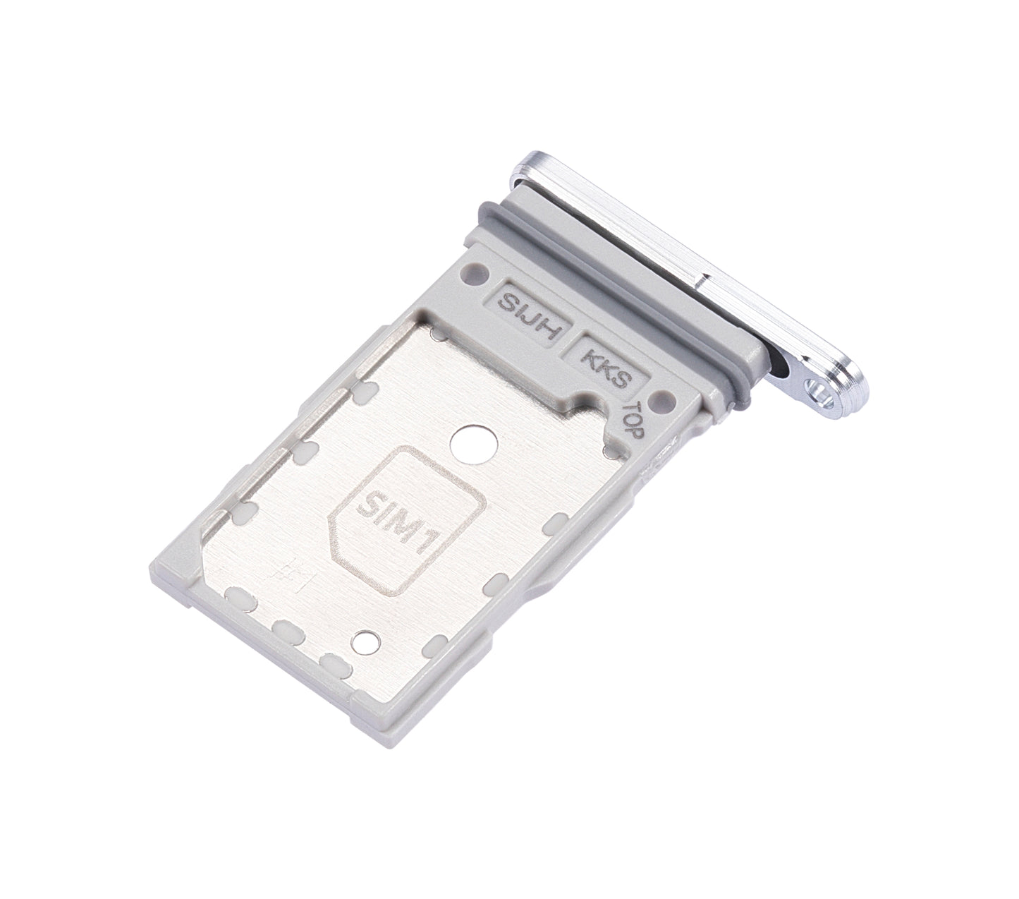 Dual Sim Card Tray For Samsung Galaxy S22 Ultra (White)