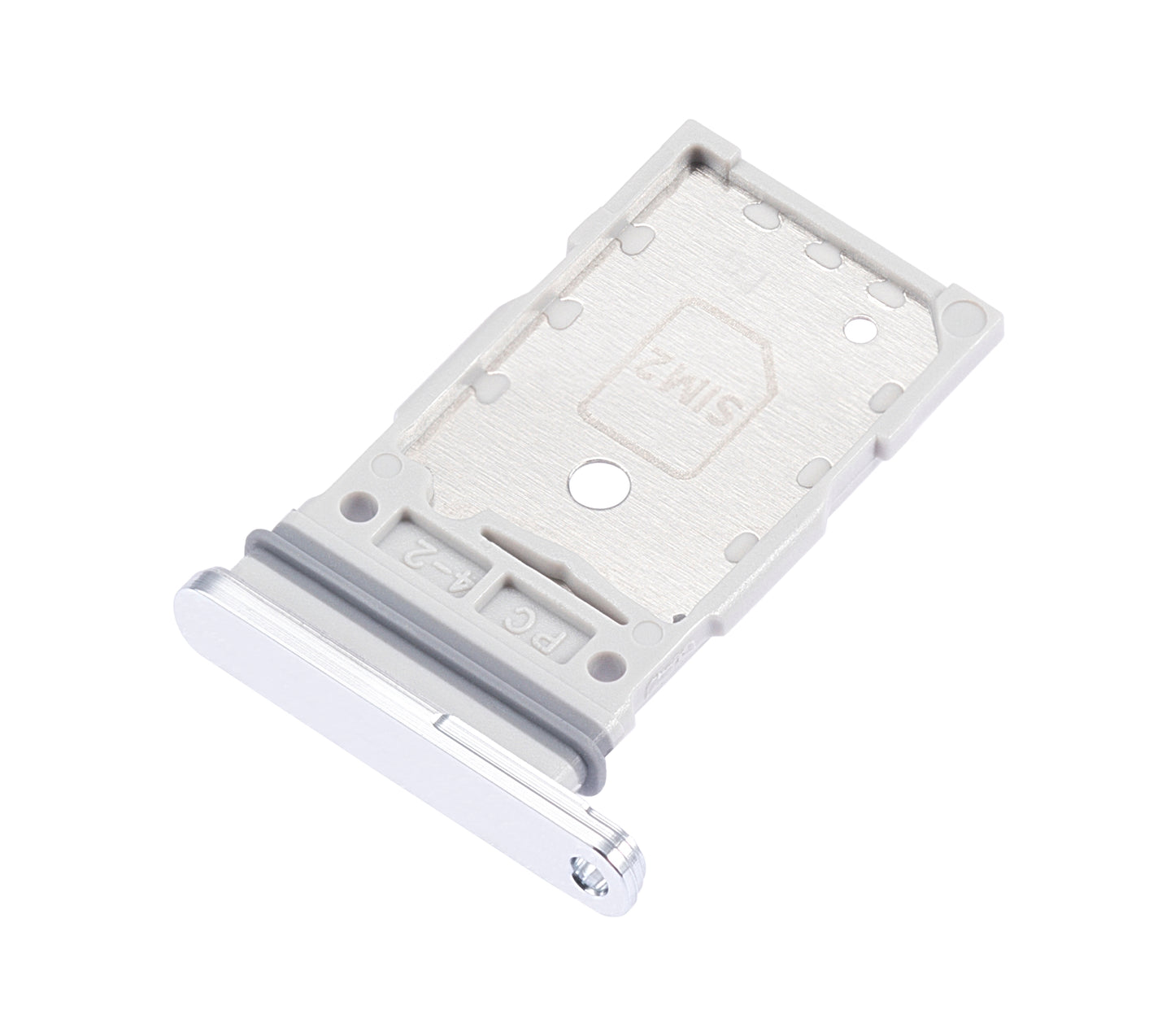 Dual Sim Card Tray For Samsung Galaxy S22 Ultra (White)
