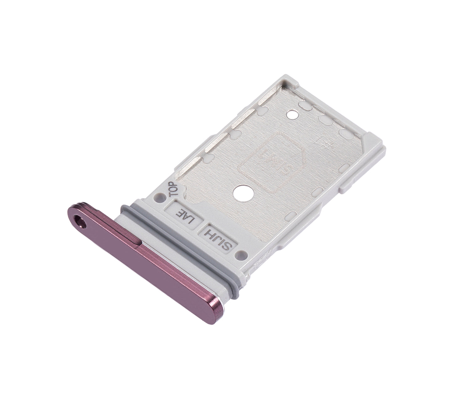 Dual Sim Card Tray For Samsung Galaxy S22 Ultra (Burgundy)