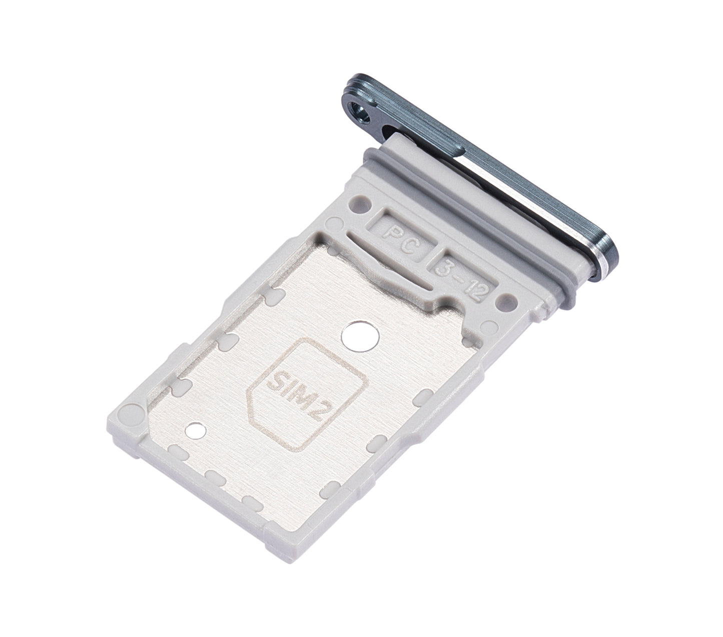 Dual Sim Card Tray For Samsung Galaxy S22 Ultra (Green)