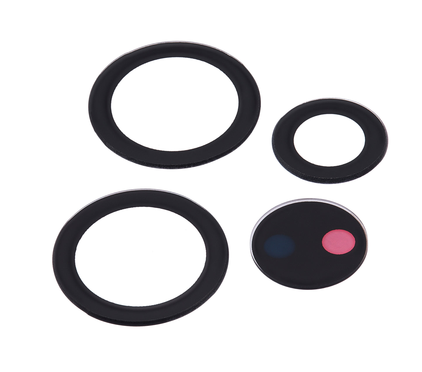 Back Camera Lens (Glass Only) With Adhesive For Samsung Galaxy S22 Ultra 5G (5 Piece Set)