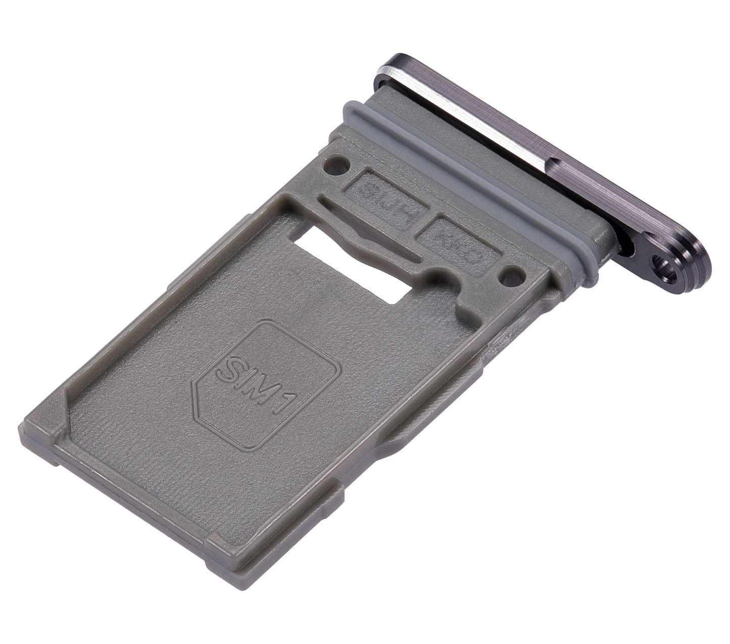 Single Sim Card Tray For Samsung Galaxy S22 Ultra 5G (Phantom Black)