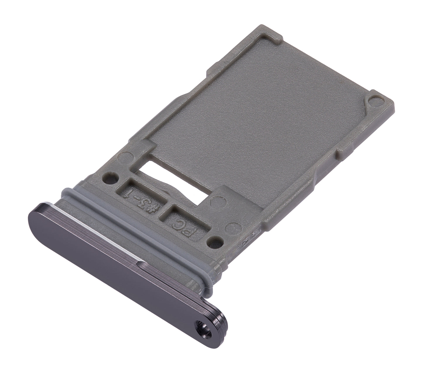 Single Sim Card Tray For Samsung Galaxy S22 Ultra 5G (Phantom Black)
