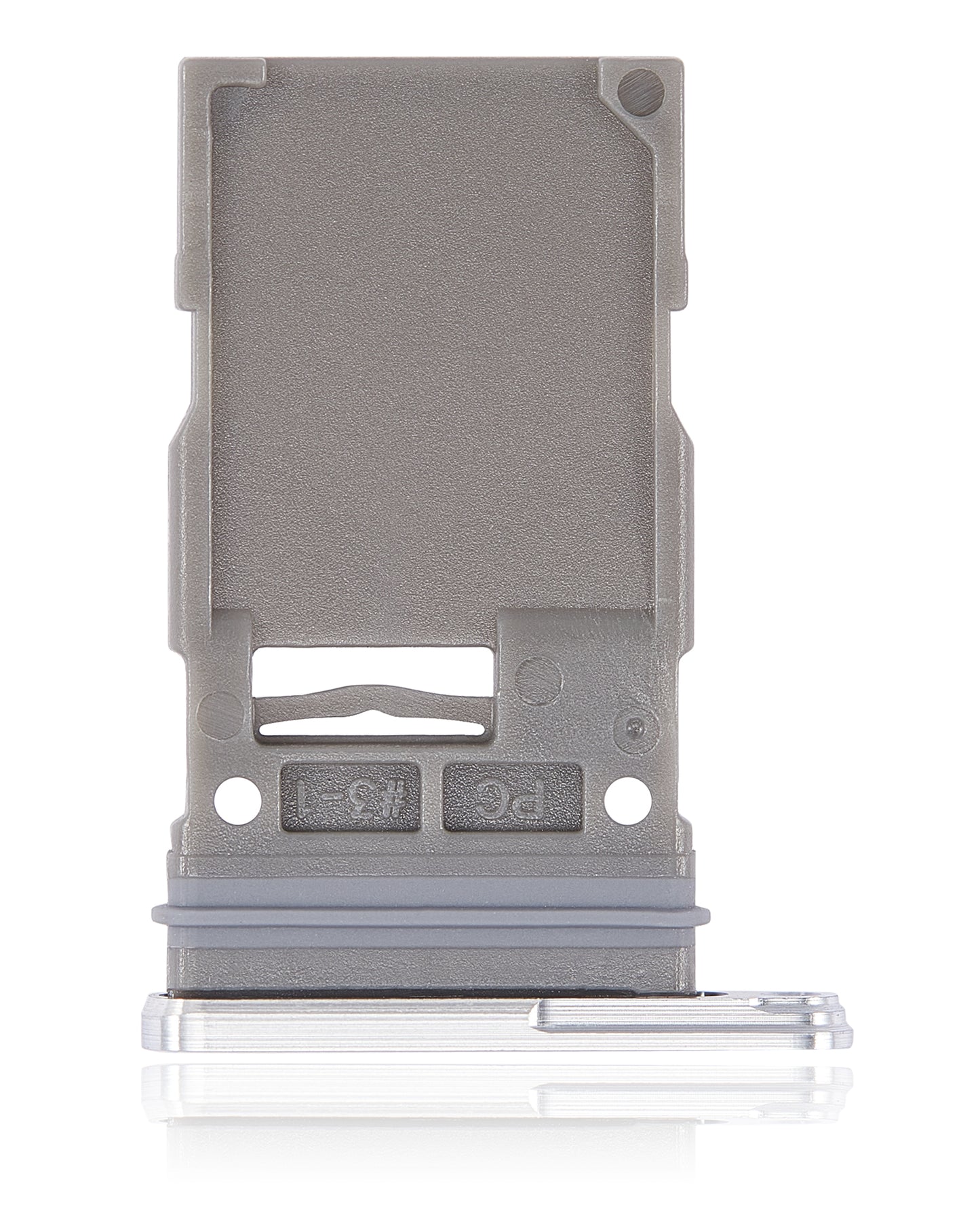 Single Sim Card Tray For Samsung Galaxy S22 Ultra 5G (White)
