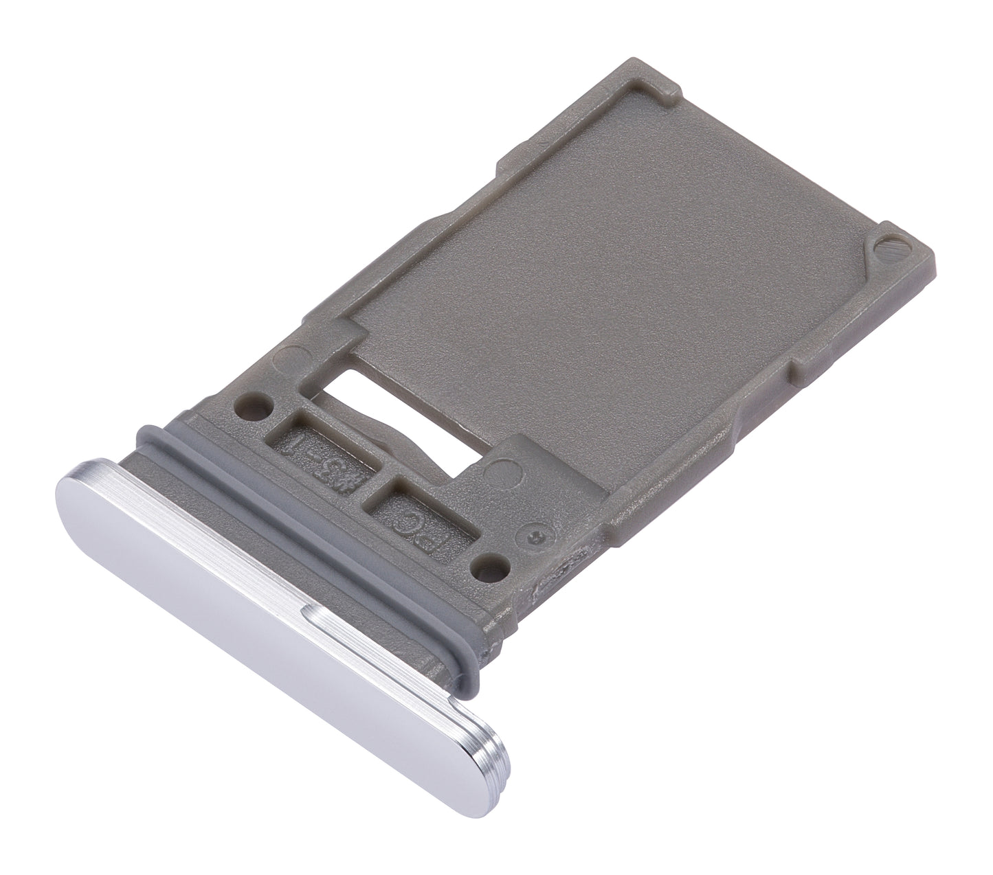 Single Sim Card Tray For Samsung Galaxy S22 Ultra 5G (White)