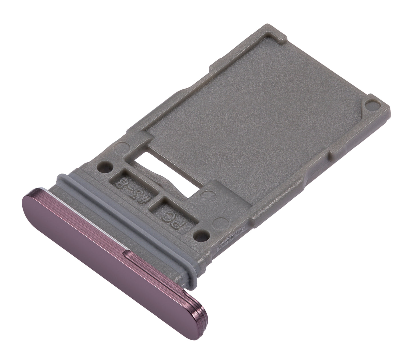 Single Sim Card Tray For Samsung Galaxy S22 Ultra 5G (Burgundy)