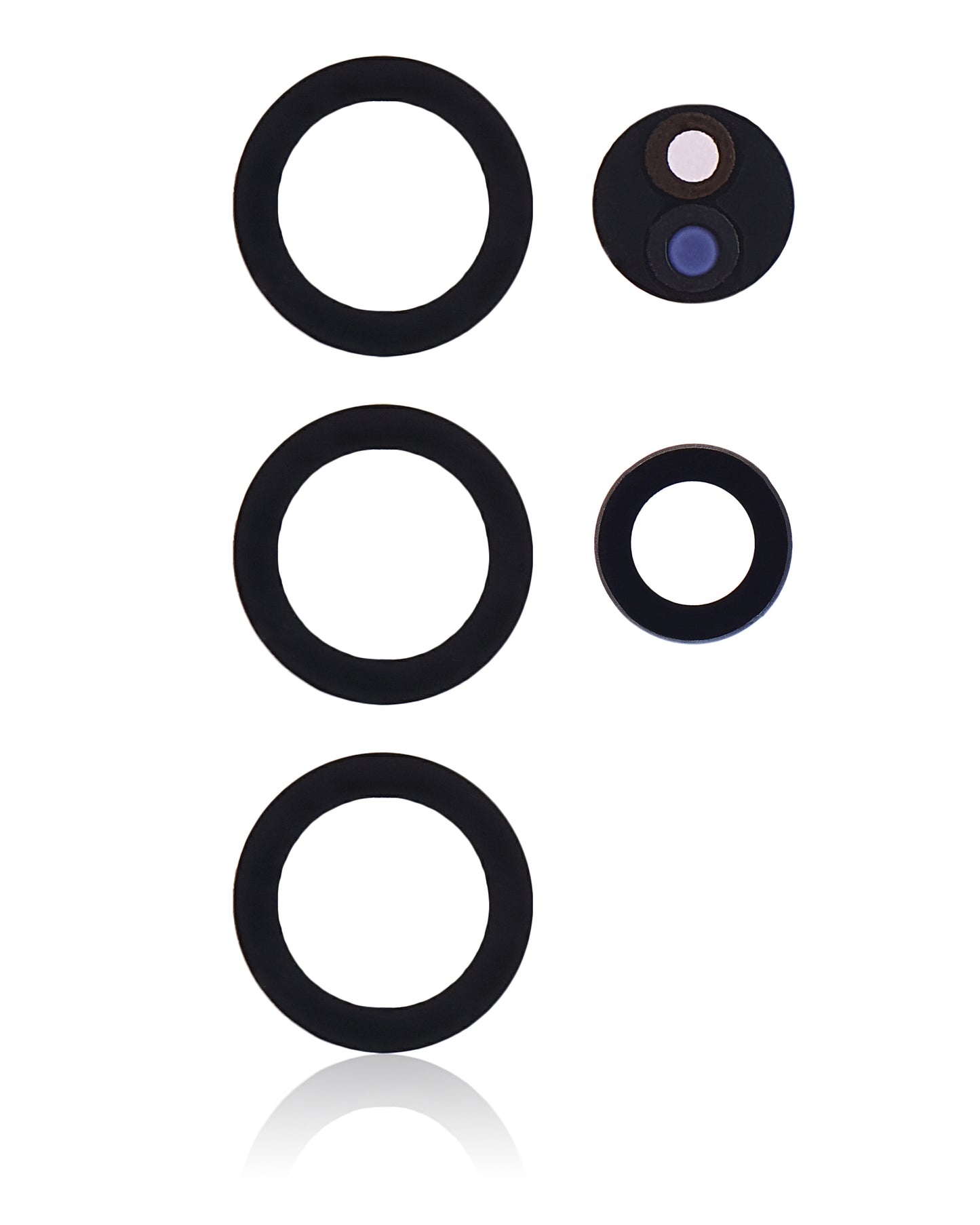 Back Camera Lens (Glass Only) With Adhesive For Samsung Galaxy S22 Ultra 5G (10 Pack)