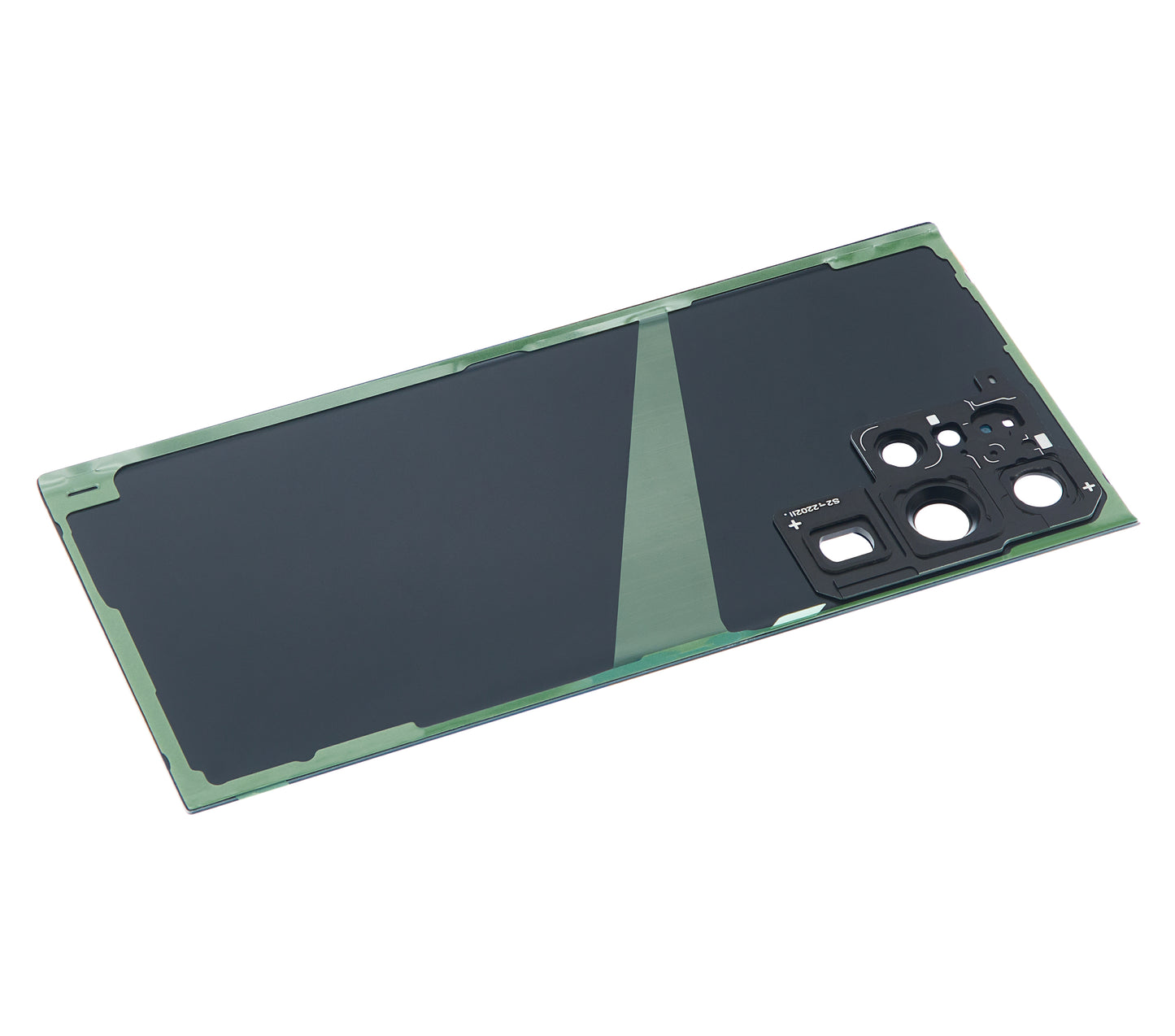 Back Cover Glass With Camera Lens For Samsung Galaxy S22 Ultra 5G (No Logo) (Aftermarket Plus) (Green)
