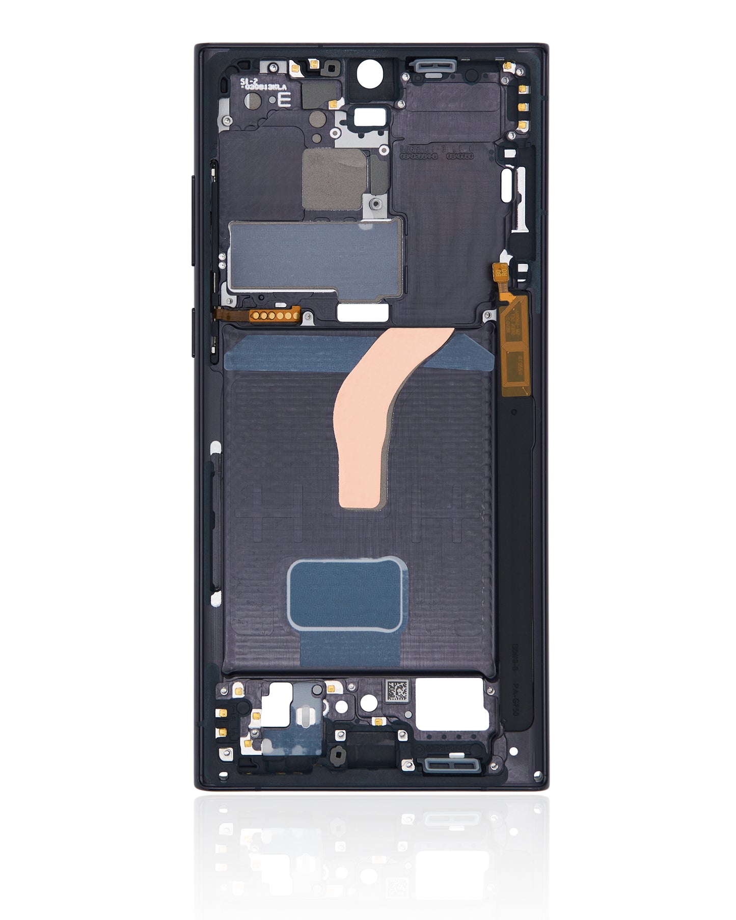 Mid-Frame Housing For Samsung Galaxy S22 Ultra 5G (International Version) (Phantom Black)