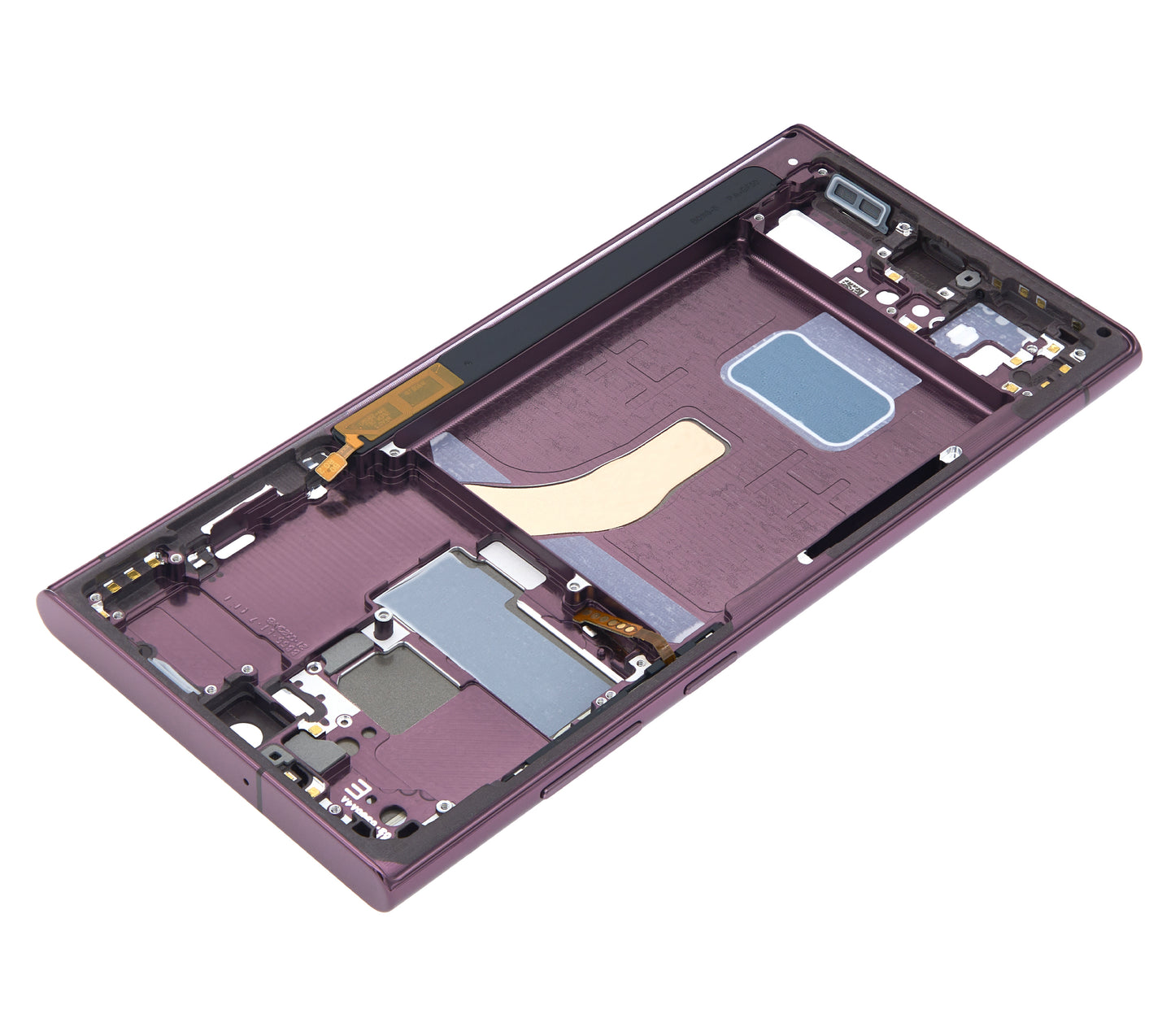 Mid-Frame Housing For Samsung Galaxy S22 Ultra 5G (International Version) (Burgundy)